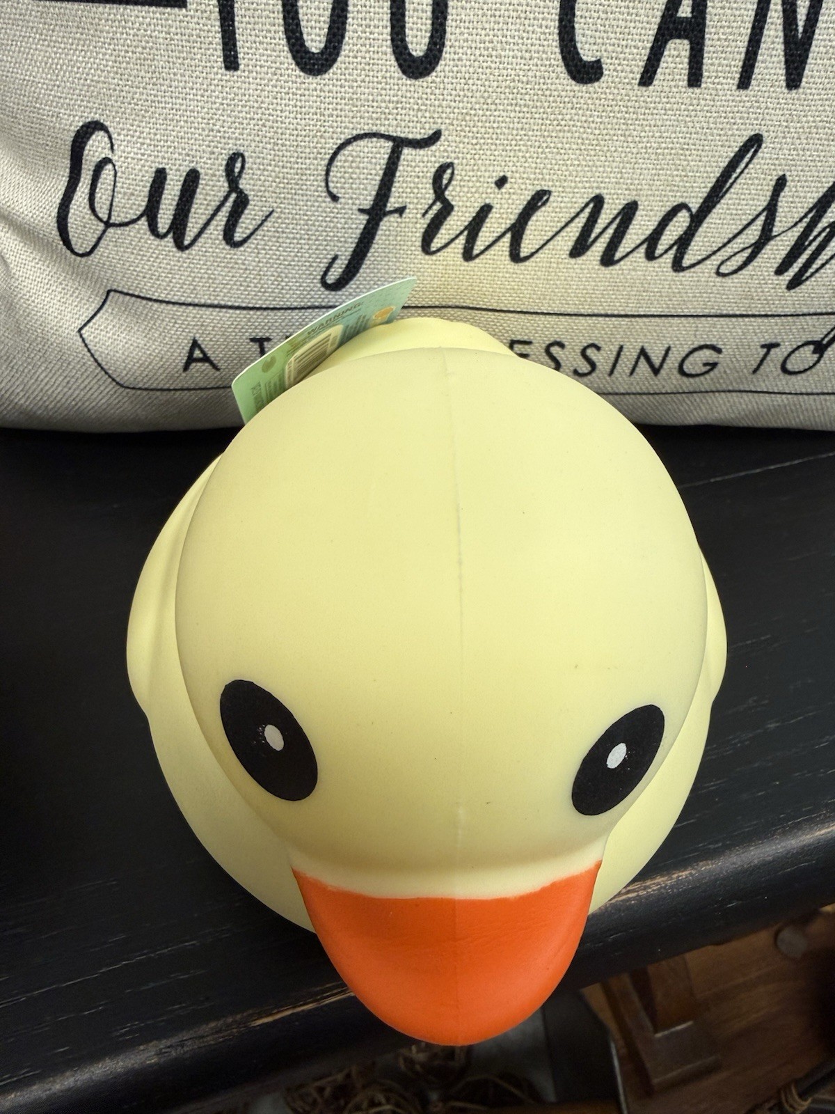 BRAND NEW Jumbo Squishy Duck Pastel Yellow 3+ Laffy Quacks 5″ Sunny Days Squishy