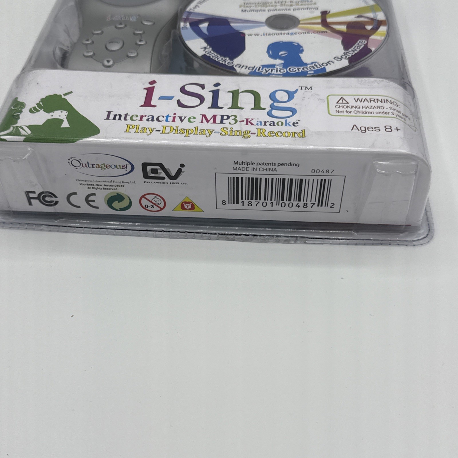 Vintage I-Sing Interactive Karaoke Play-Display-Sing-Record New