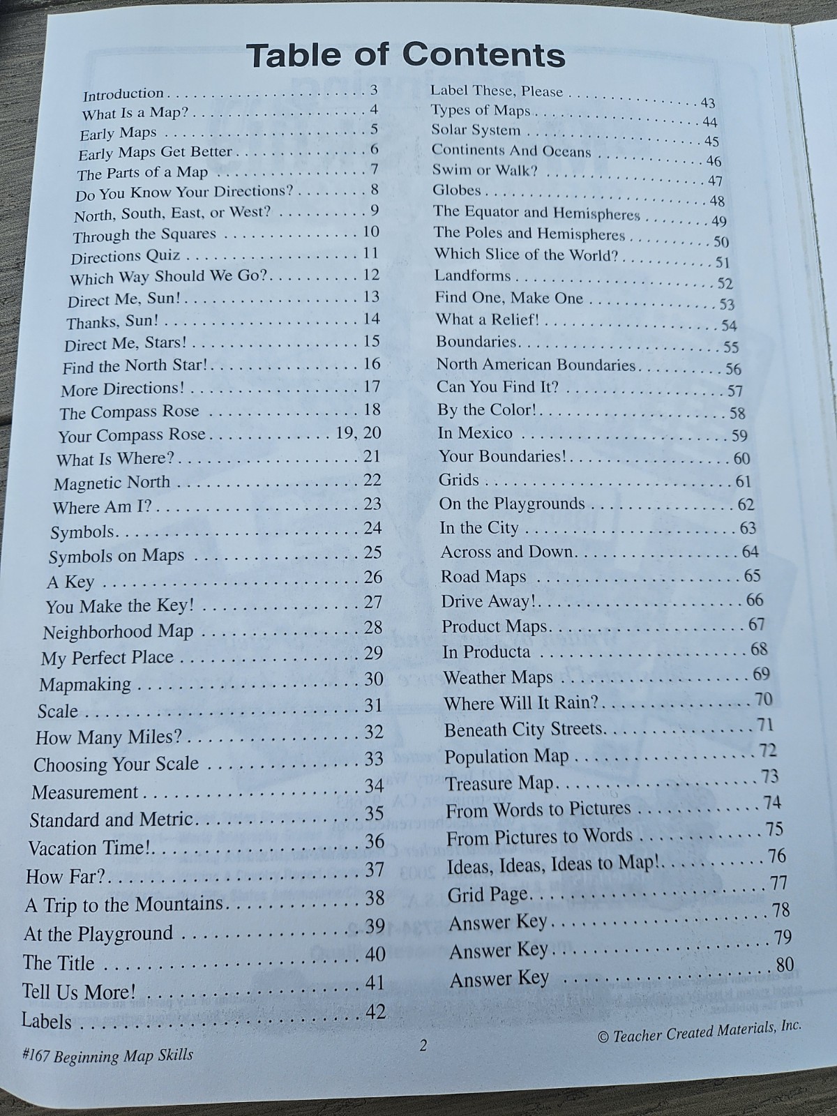 Social Studies Map Skills Grades 1, 2 and 3 Primary United States Teaching