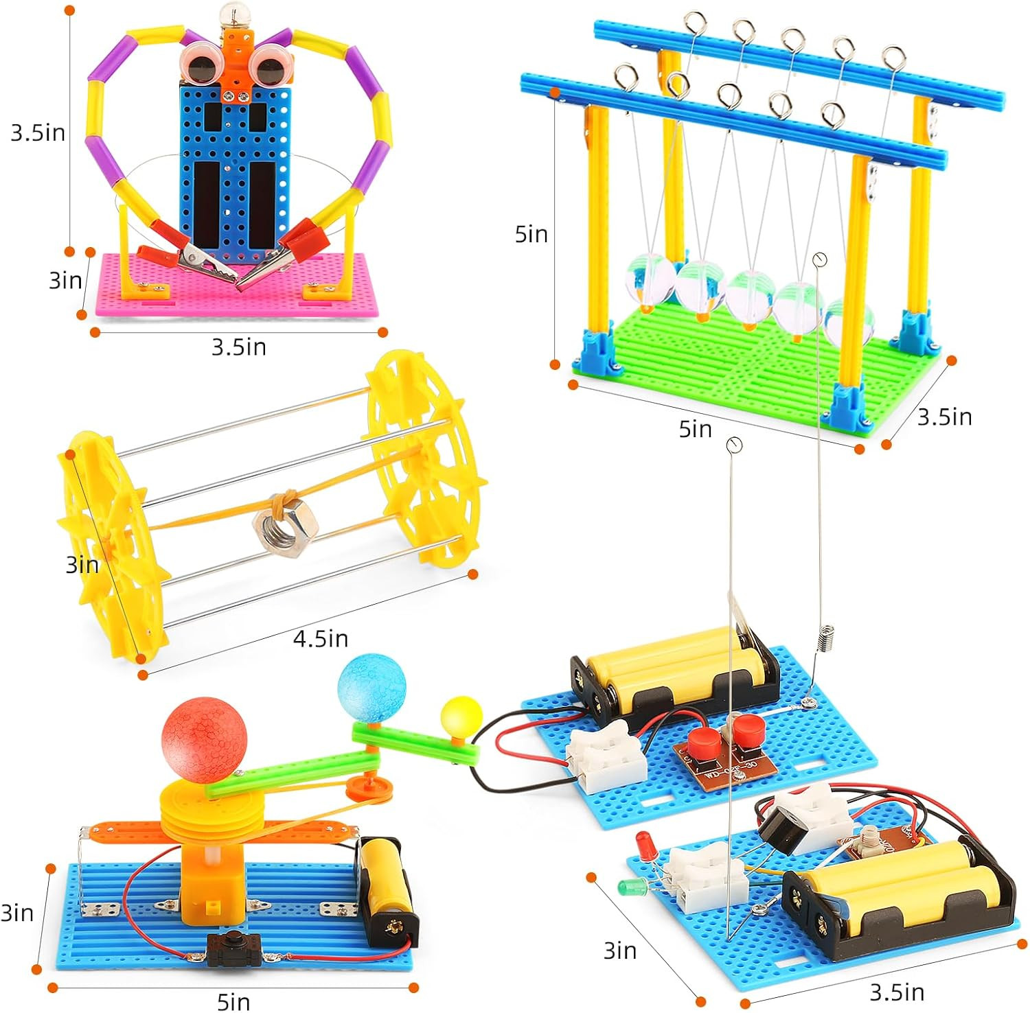 STEM Science Kits for Kids Age 8-12 Boys Activities Robot Building Kit 6-8 Girls