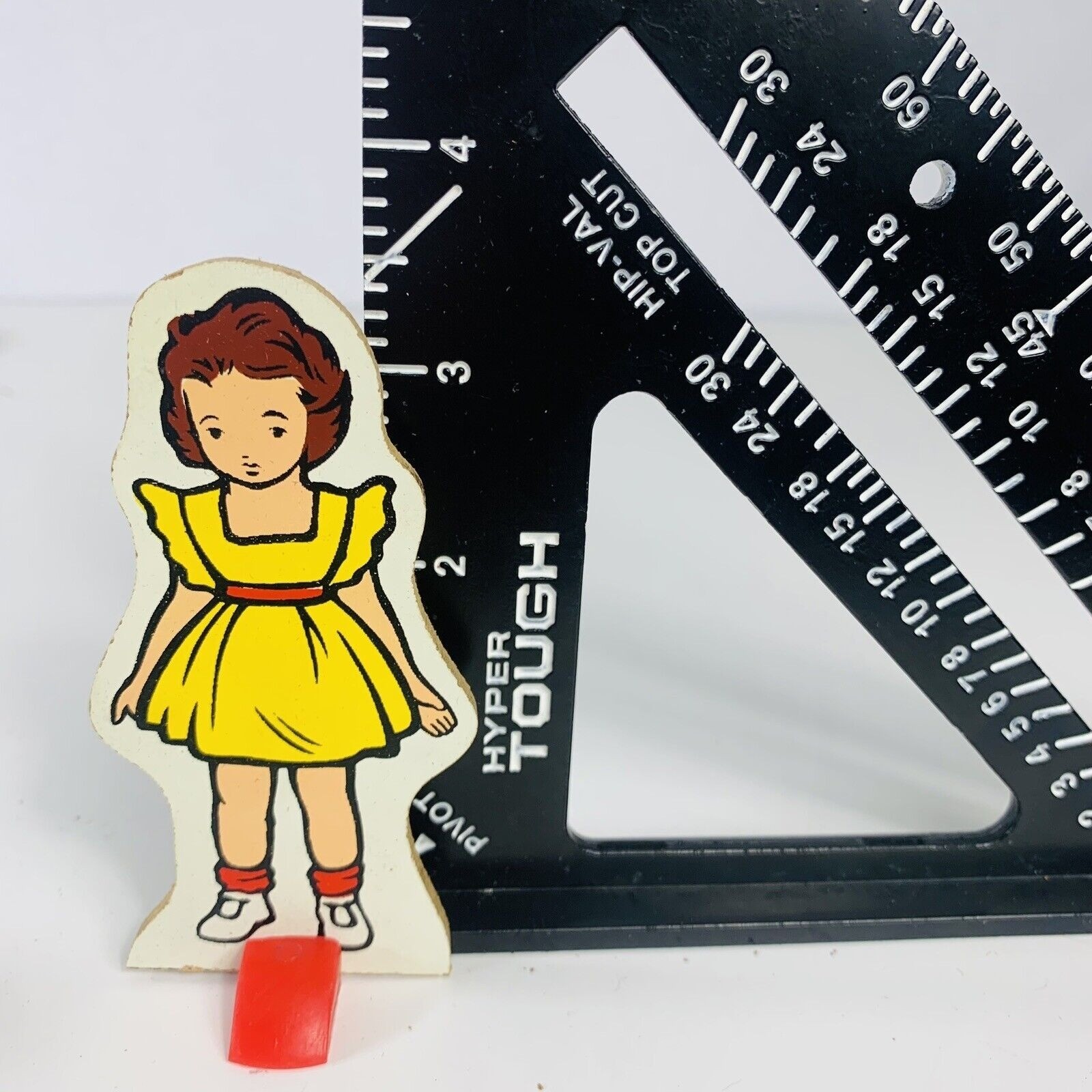 Vintage 1967 Story Board Set Modern Family Figures MCM Stand Up People By Judy