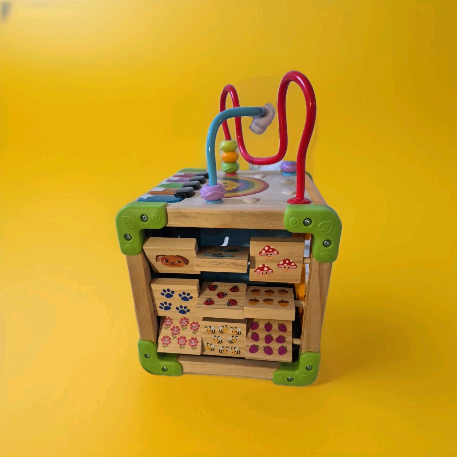 LeapFrog Touch & Learn Wooden Activity Cube #Toy #Baby #Learning