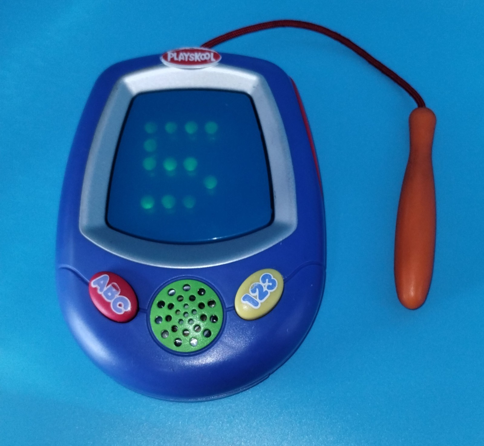Playskool Magic Screen Palm Learner Tablet Teaches Letters Numbers Tested Works