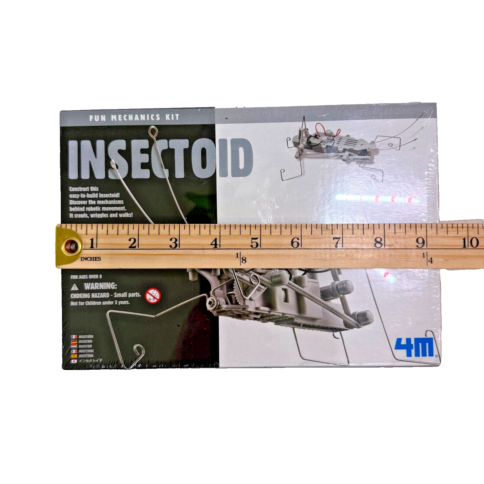 New Insectoid Robotic 4M Fun Mechanics Kit – Easy to build – 8 years & Up