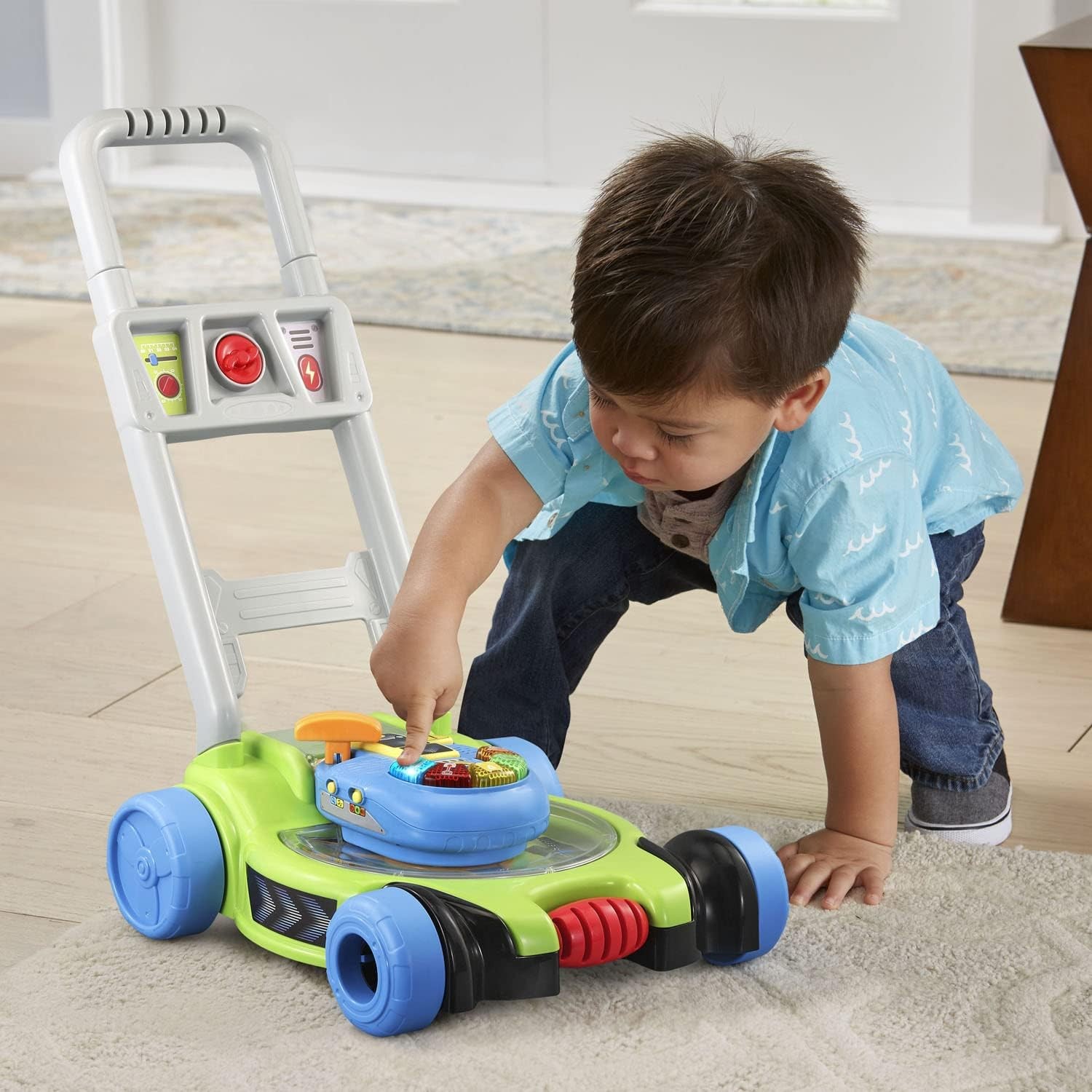 VTech Pop and Spin Mower (Frustration Free Packaging- English Version)
