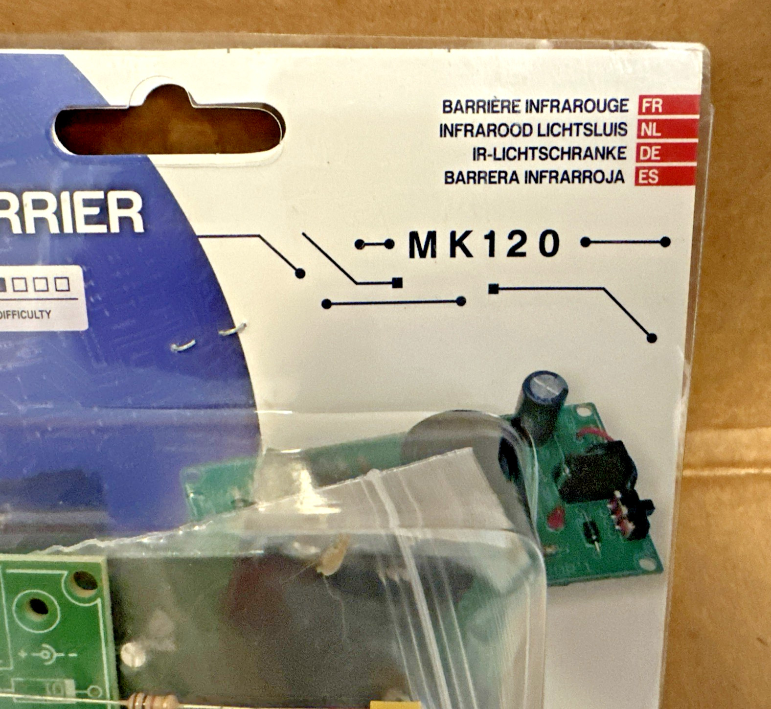 Velleman Kit IR Light Barrier (IR Light Barrier MK120) NEW Free Shipping