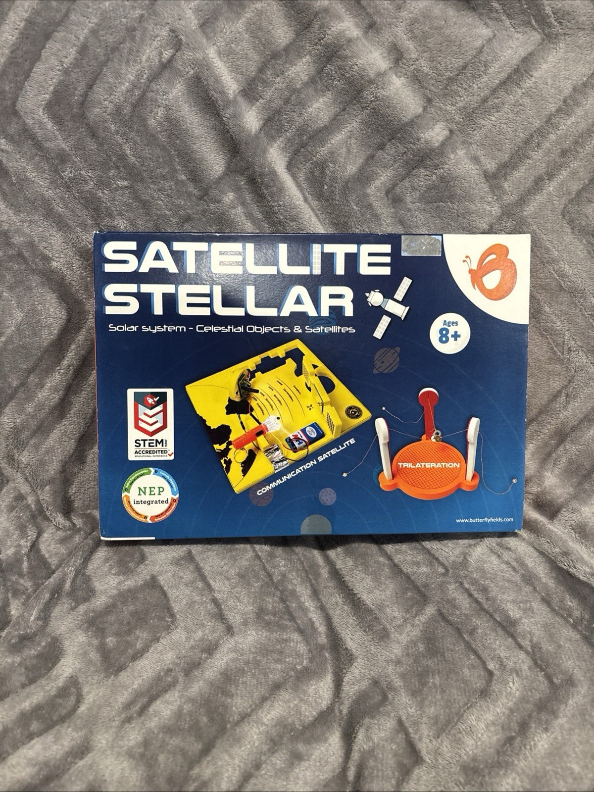 Butterfly Edufields Satellite Stellar STEM Toys Kit 299 Communication Science