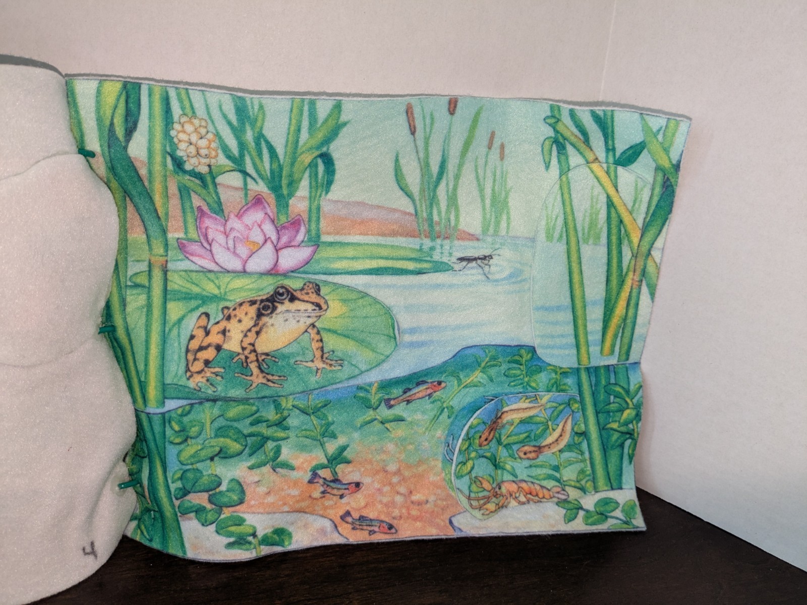 The Story Teller Felt Book W/ 37 Cutouts Bugs Garden Insects Ant Quiet Activity