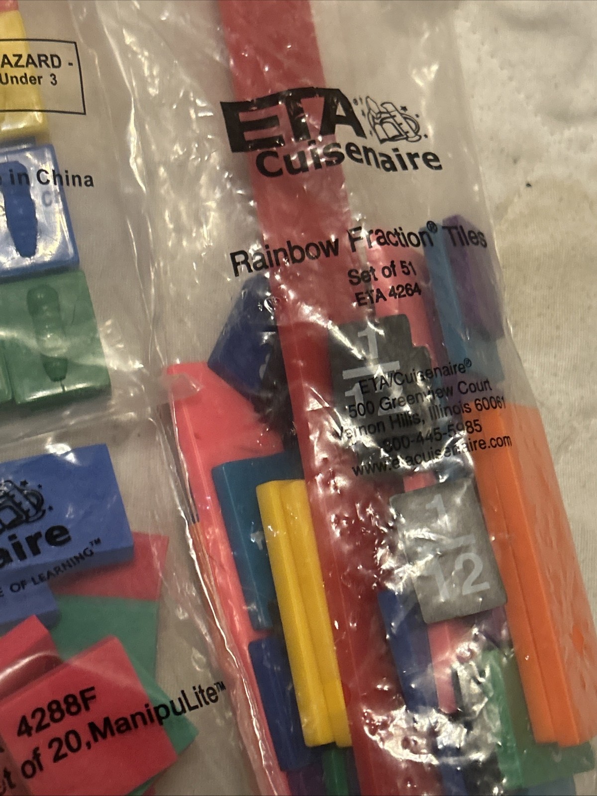 Lot Of ETA Math Cuisenaire Student Teacher Homeschool