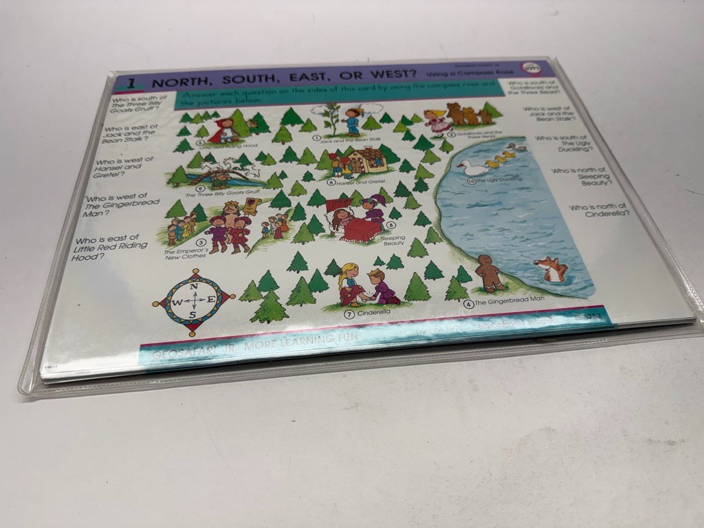 GeoSafari Learning System More Learning Fun 10 Cards 20 Lessons 8752 NICE