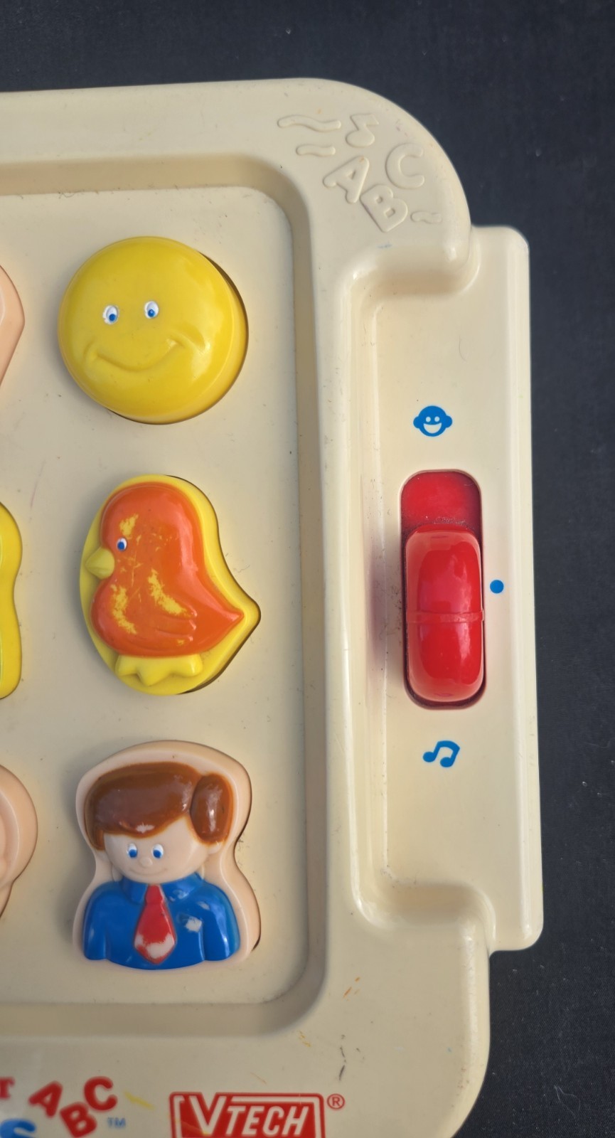 1990s V-TECH little Smart ABC First Words Music Learning Push Button Animals