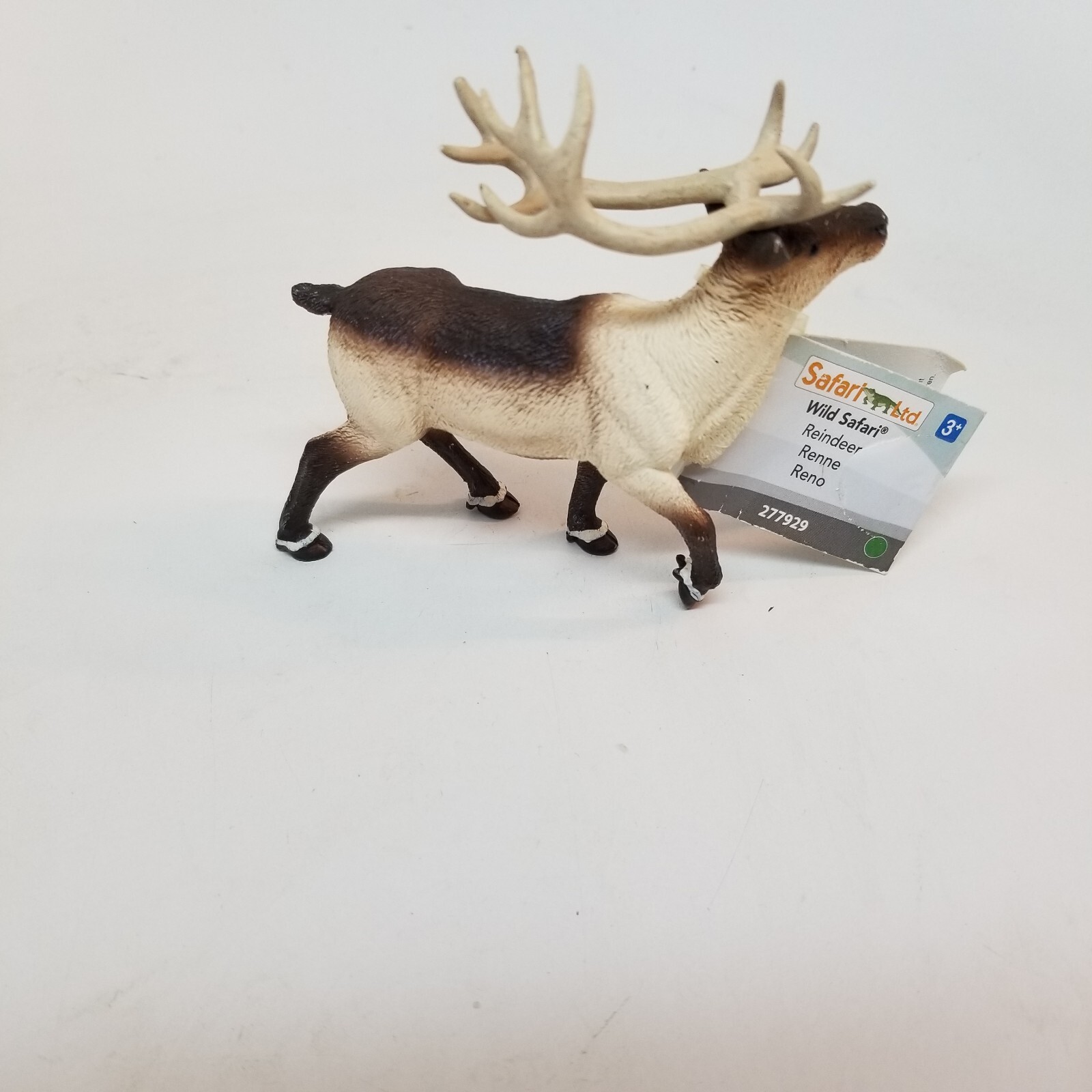 REINDEER Animal Figurine Safari Ltd. toy North American Wildlife with Tag