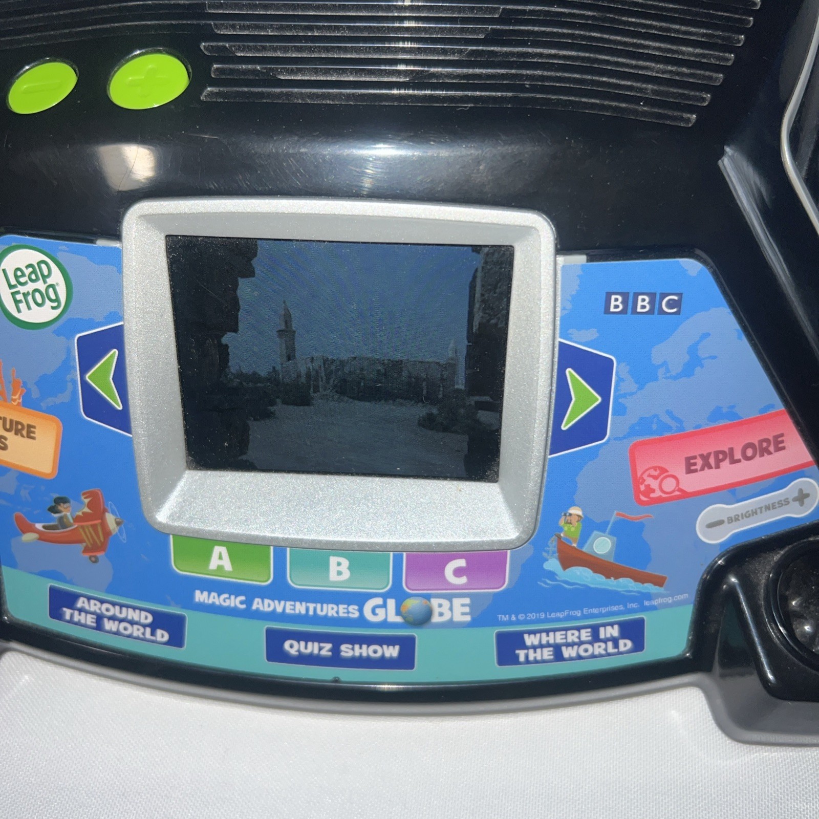 LeapFrog Magic Adventures Globe 2.8″ Video Screen BBC Videos Interactive Games