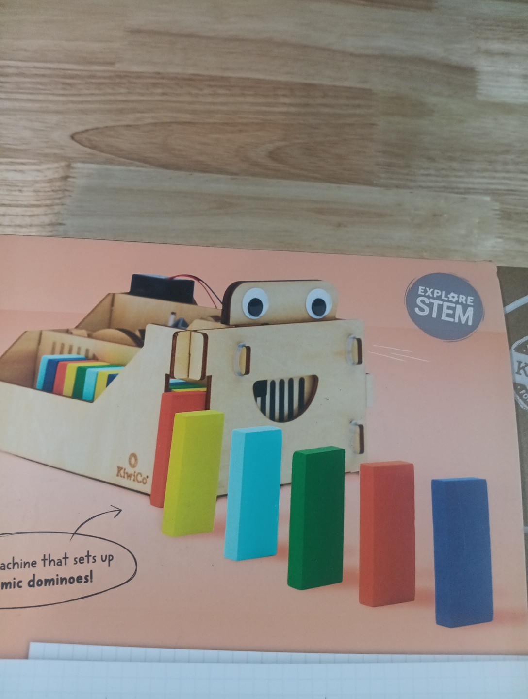 Kiwi Co Tinker Crate Domino Machine, Explore Stem And Learn Engineering New