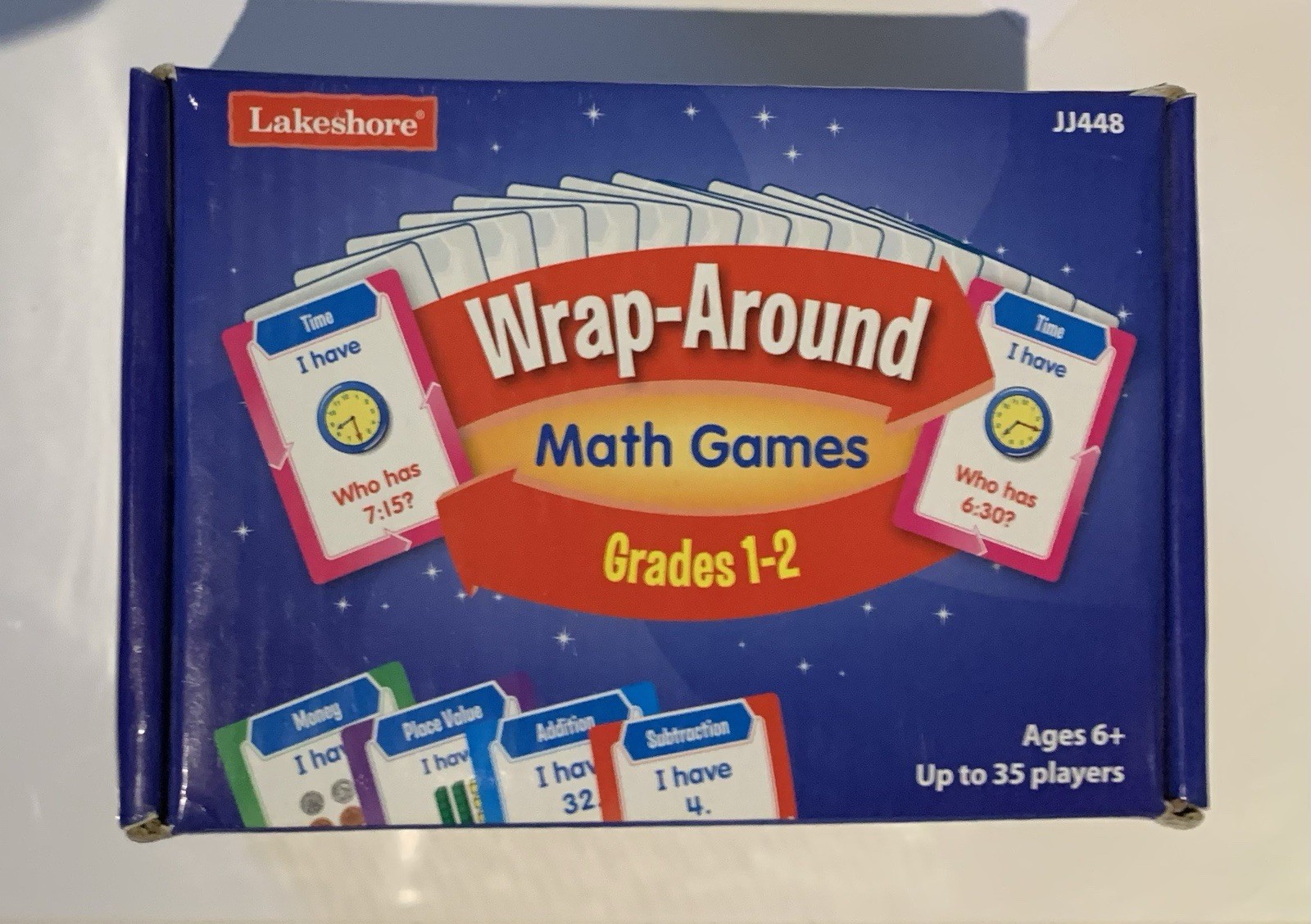 Wrap Around Math Games 💥 Lakeshore Grades 1-2 JJ448 Education Stem homeschool