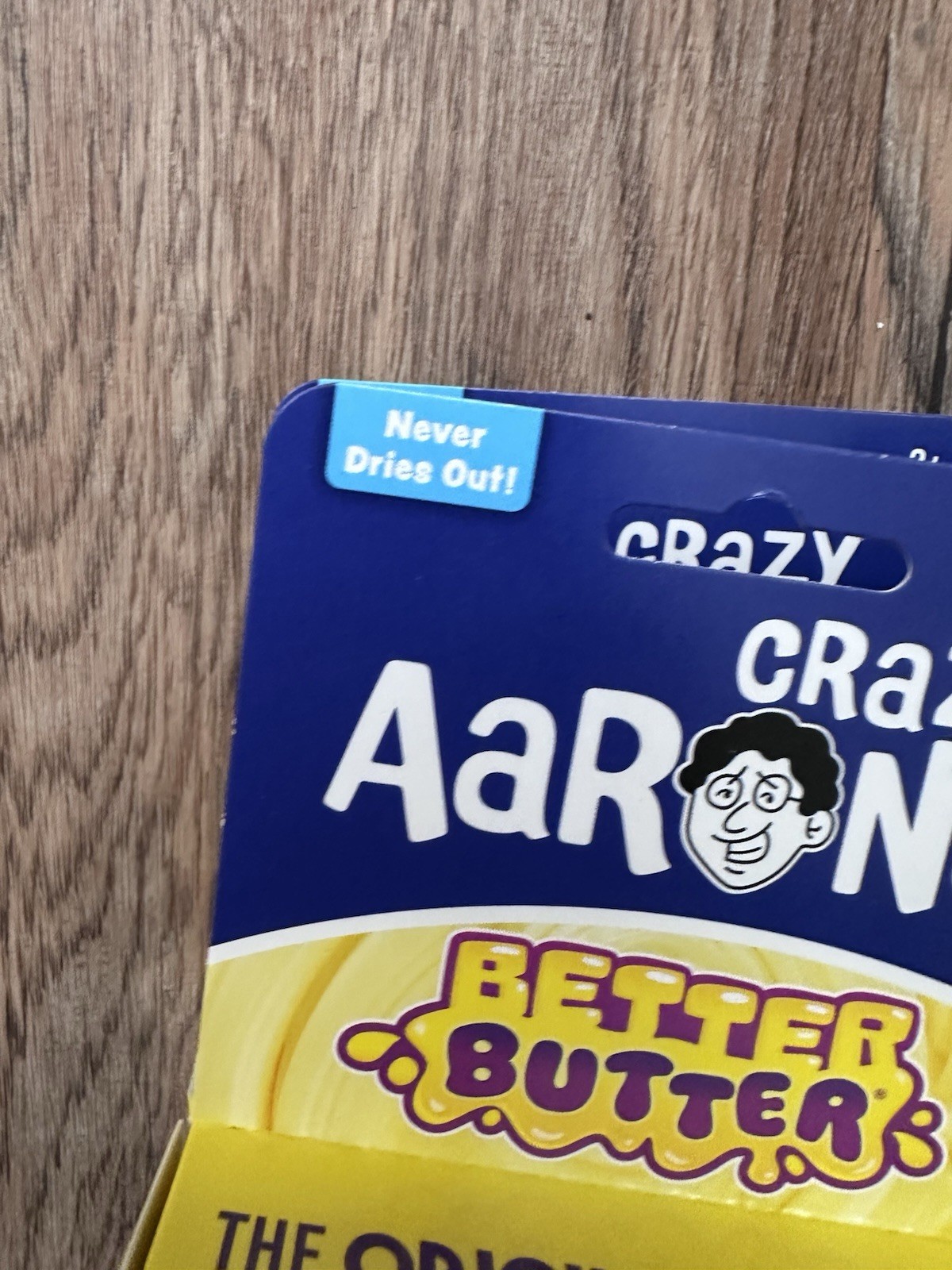 4x Aarons Crazy Better Butter Thinking Putty. New Sealed.