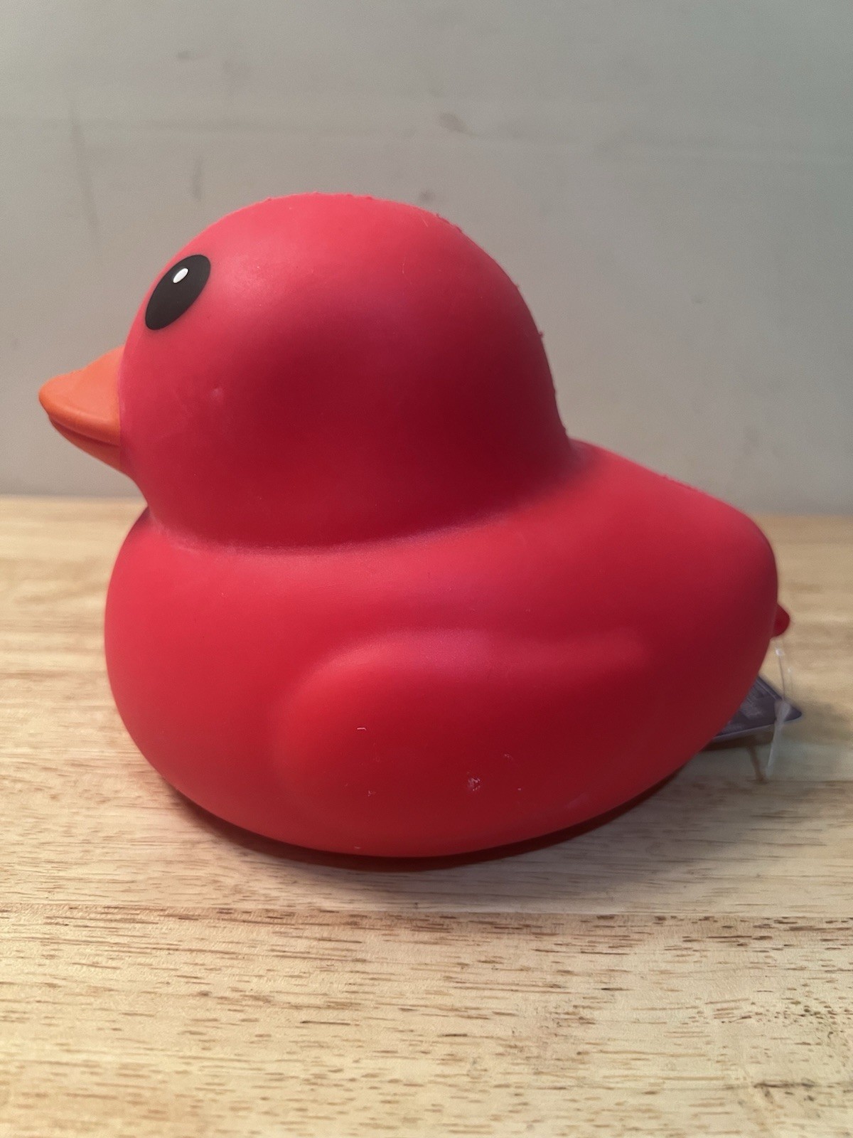 Sunny Days Jumbo Red Squishy Duck Stress Toy New Sealed