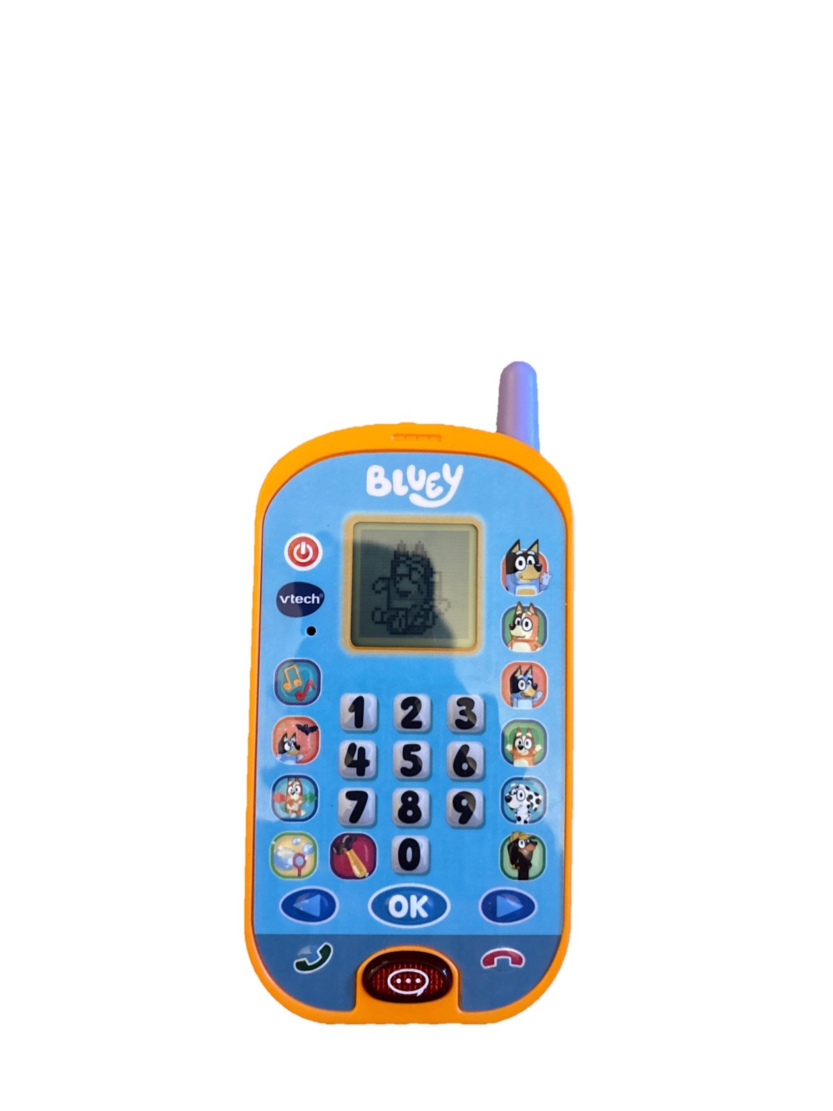 VTech Bluey Ring Ring Phone Activities Character Chat Handheld Electronic B7