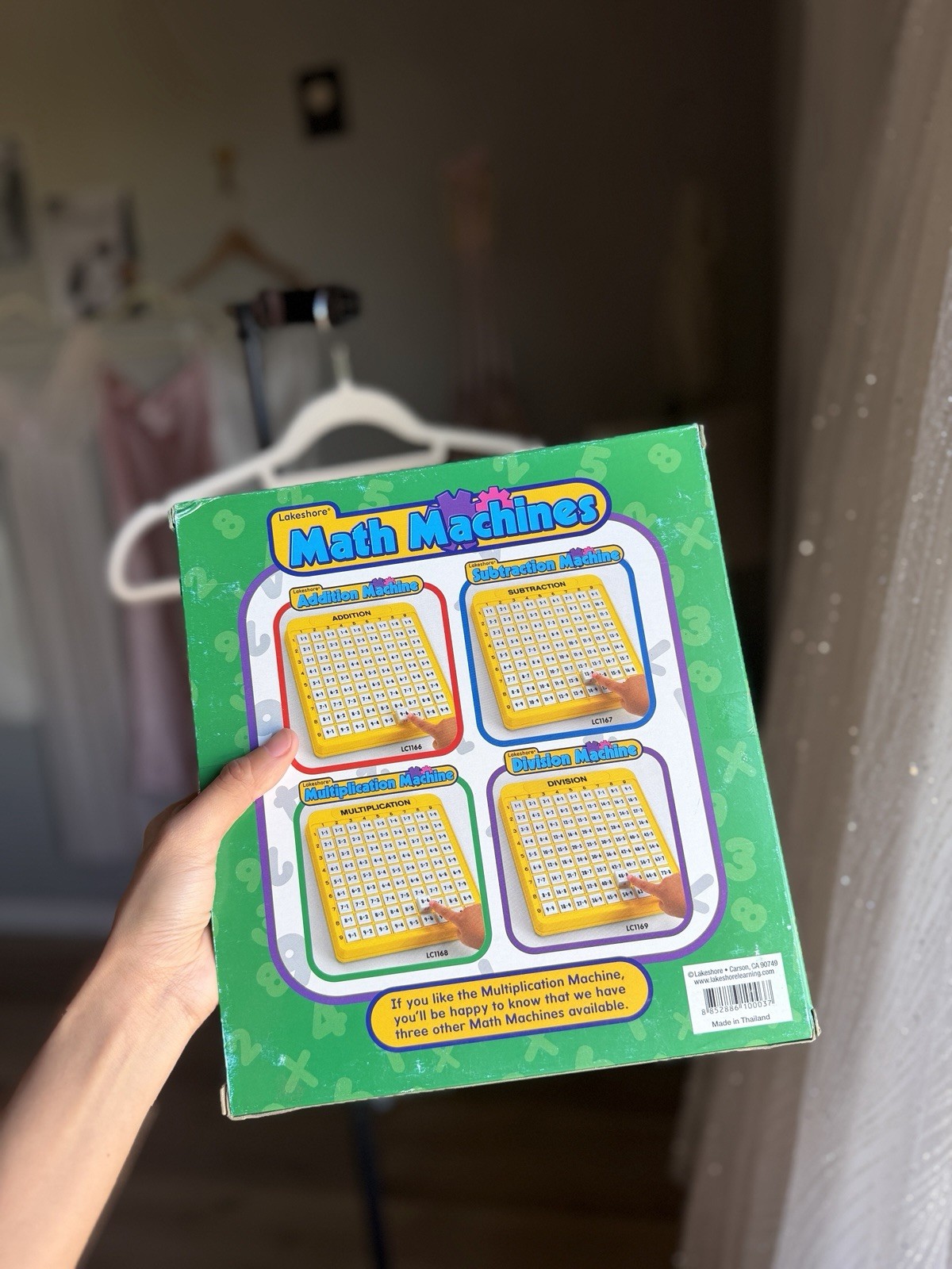 MULTIPLICATION MACHINE Teaching MATH Homeschool Educational Learning Lakeshore
