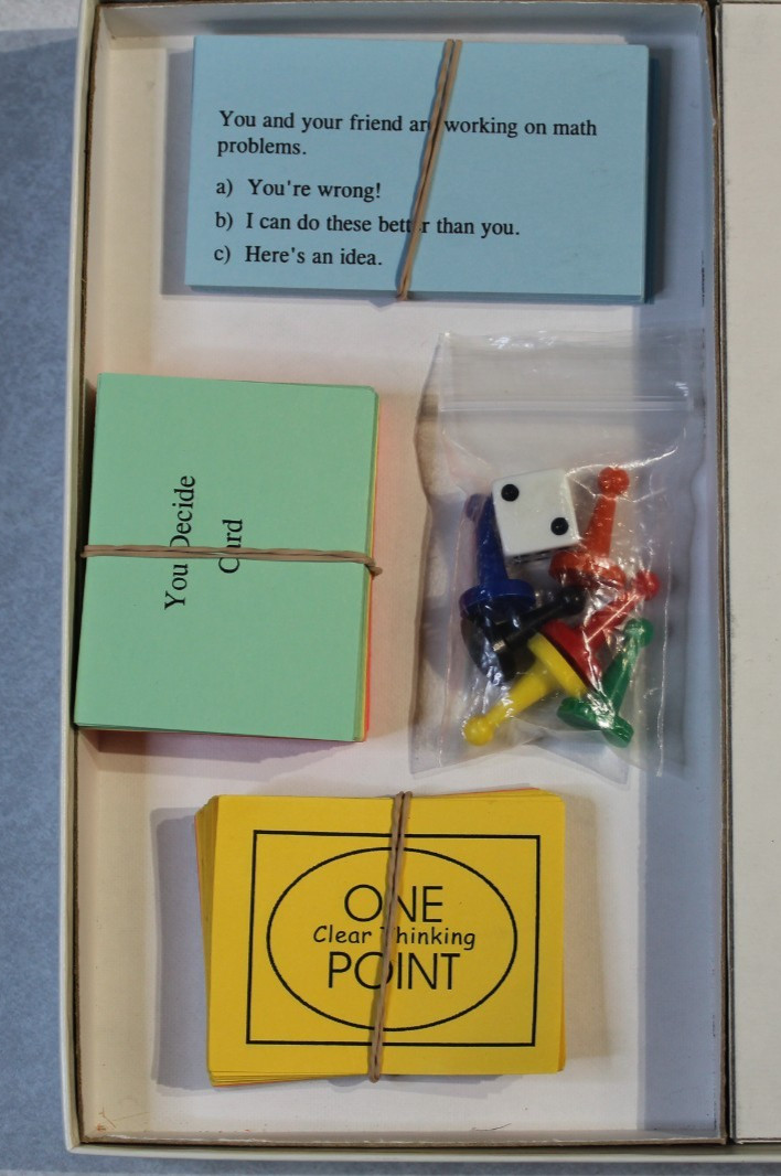 Homeschool Franklin Learning System Clear Thinking Gr 2-5 Interactive Board Game
