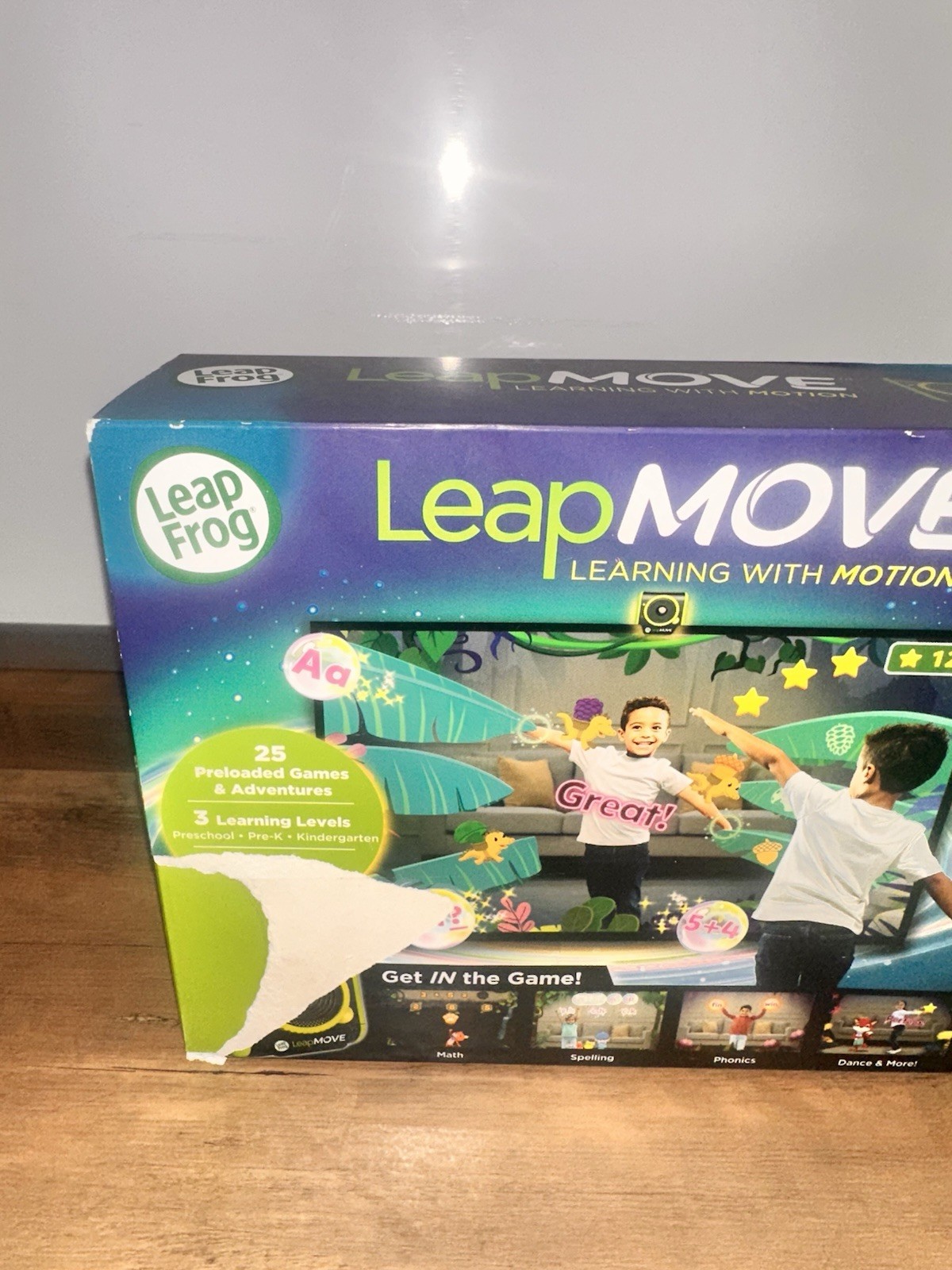 NEW Leap Frog LeapMove Learning Video Game System 25 Preloaded Games Sealed