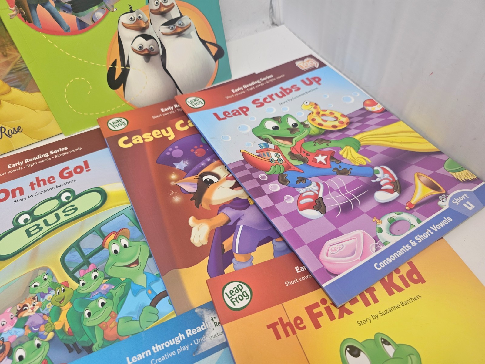 LeapFrog LeapStart Tag Early Reading Learn to Read Book Lot Disney Pixar 15