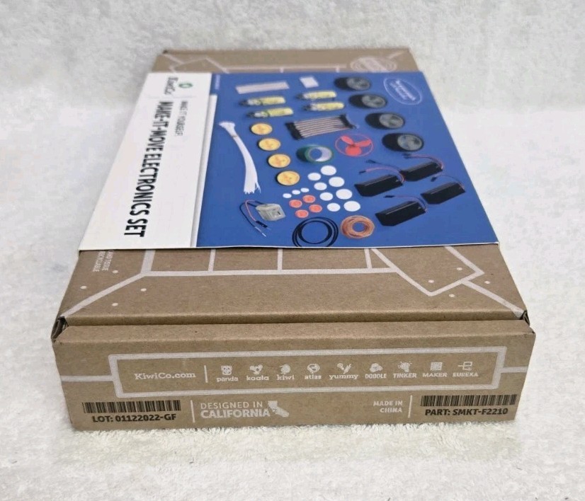 Kiwico Make It Yourself! Make-it-Move Electronics Kit- Ages 9+ New