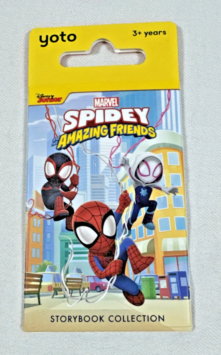 NEW UNOPENED YOTO MARVEL SPIDEY AMAZING FRIENDS STORYBOOK COLLECTION AUDIO CARD