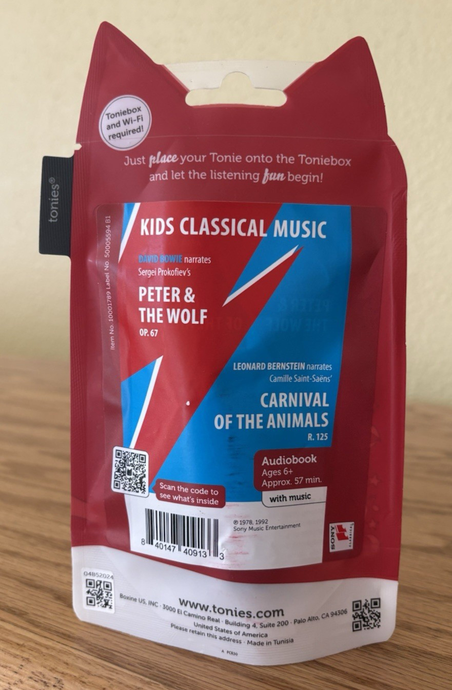 Tonies Peter & The Wolf Audio Character