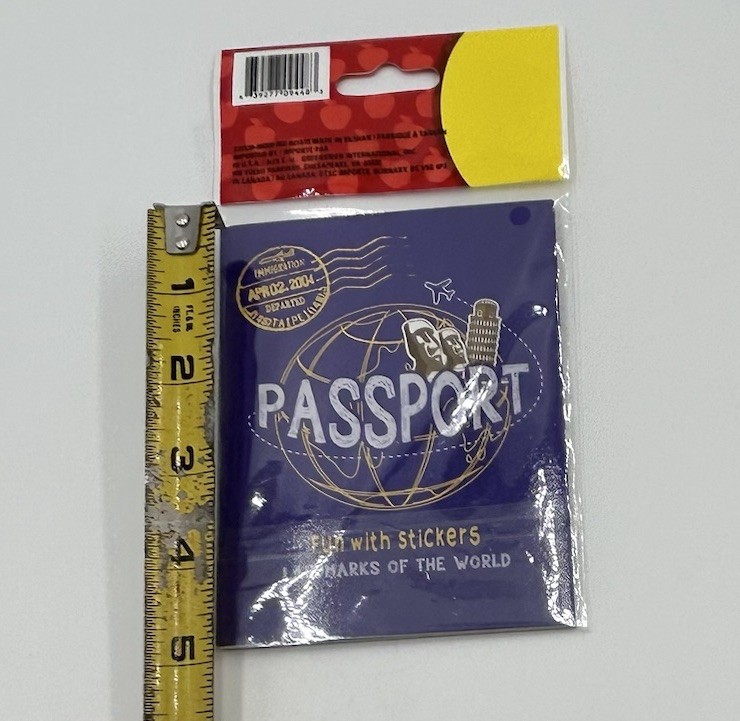Play Passport With Stickers And Aire Italy Play Ticket Teaching Tree