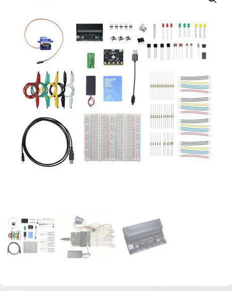 Microcontroller with Python & Micro:Bit Complete Kit – Parallax