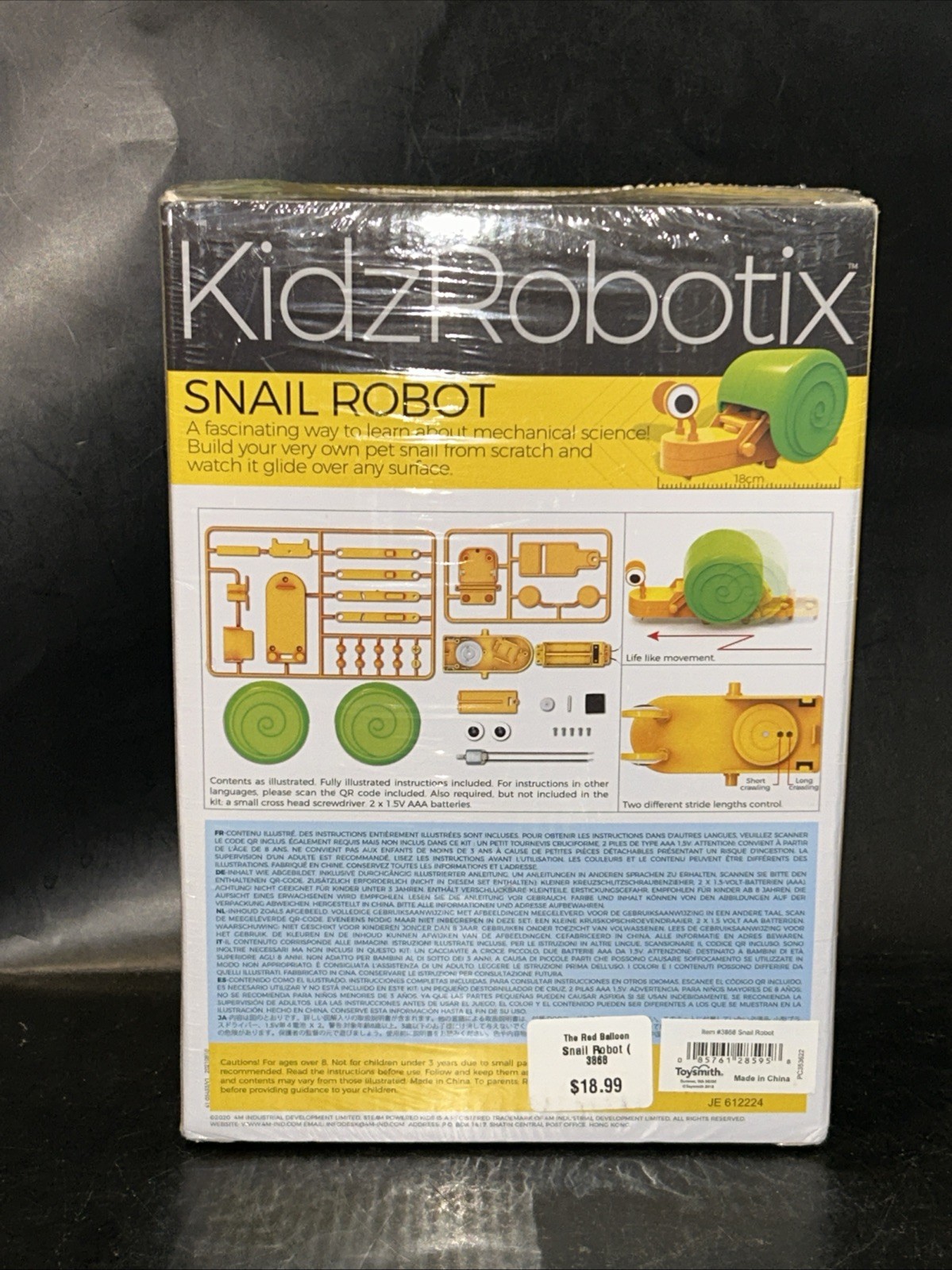 4M KidzRobotix Snail Robot