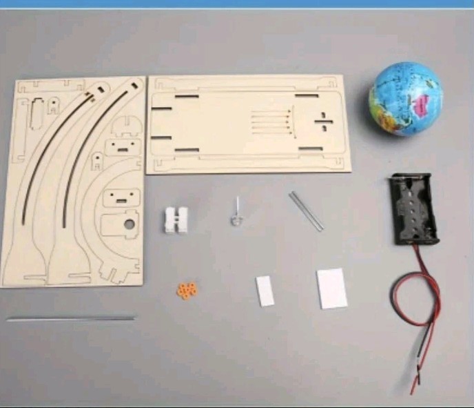 Learning Toy Building Kit Earth Day & Night Model Understanding Earth’s Rotation