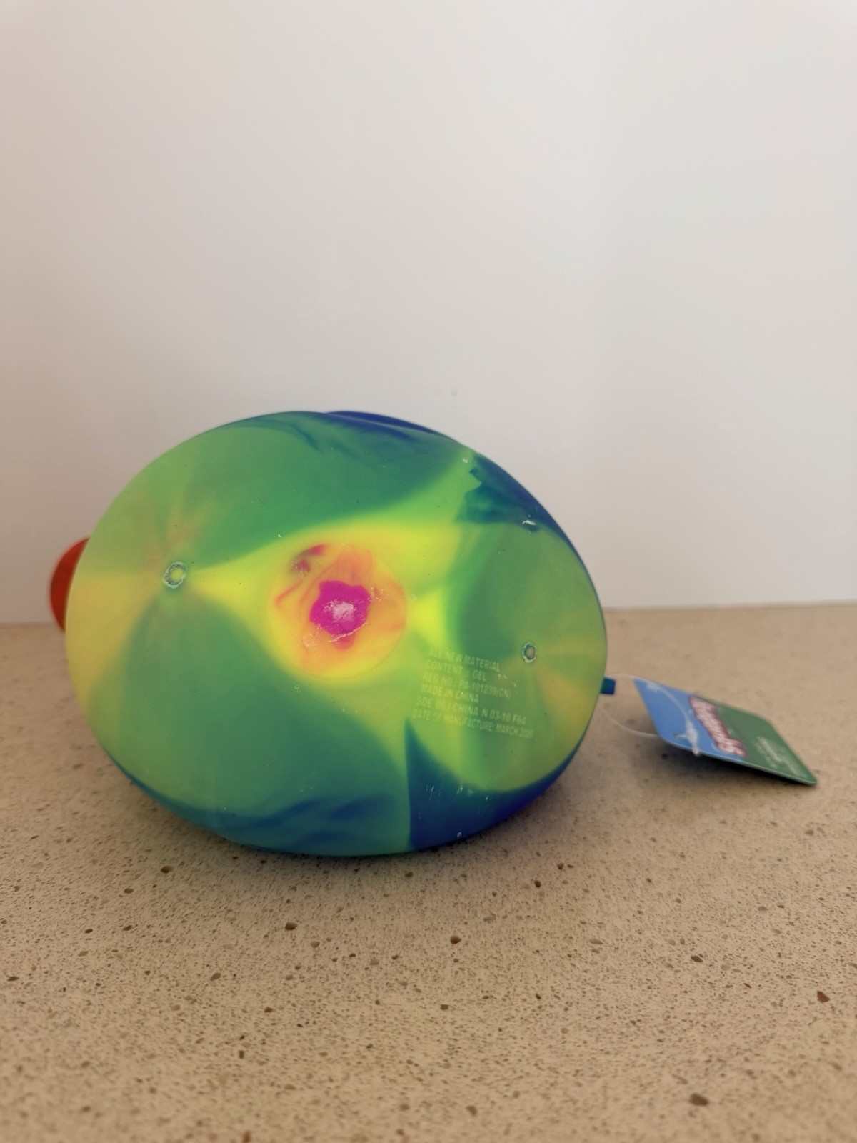 New TikTok Viral Squeeezy Jumbo Squishy Duck Tie-dye Sensory Toy