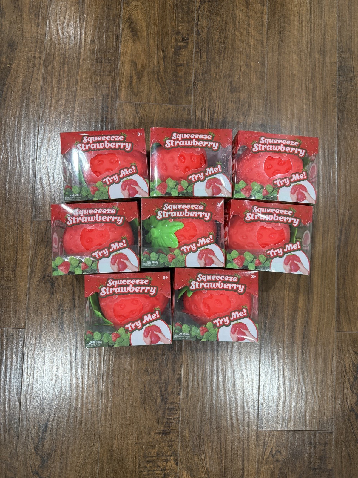 Strawberry SunnyDays Squishy Large Stress Relief Toy NEW! 🍓 PRICE FOR ONE