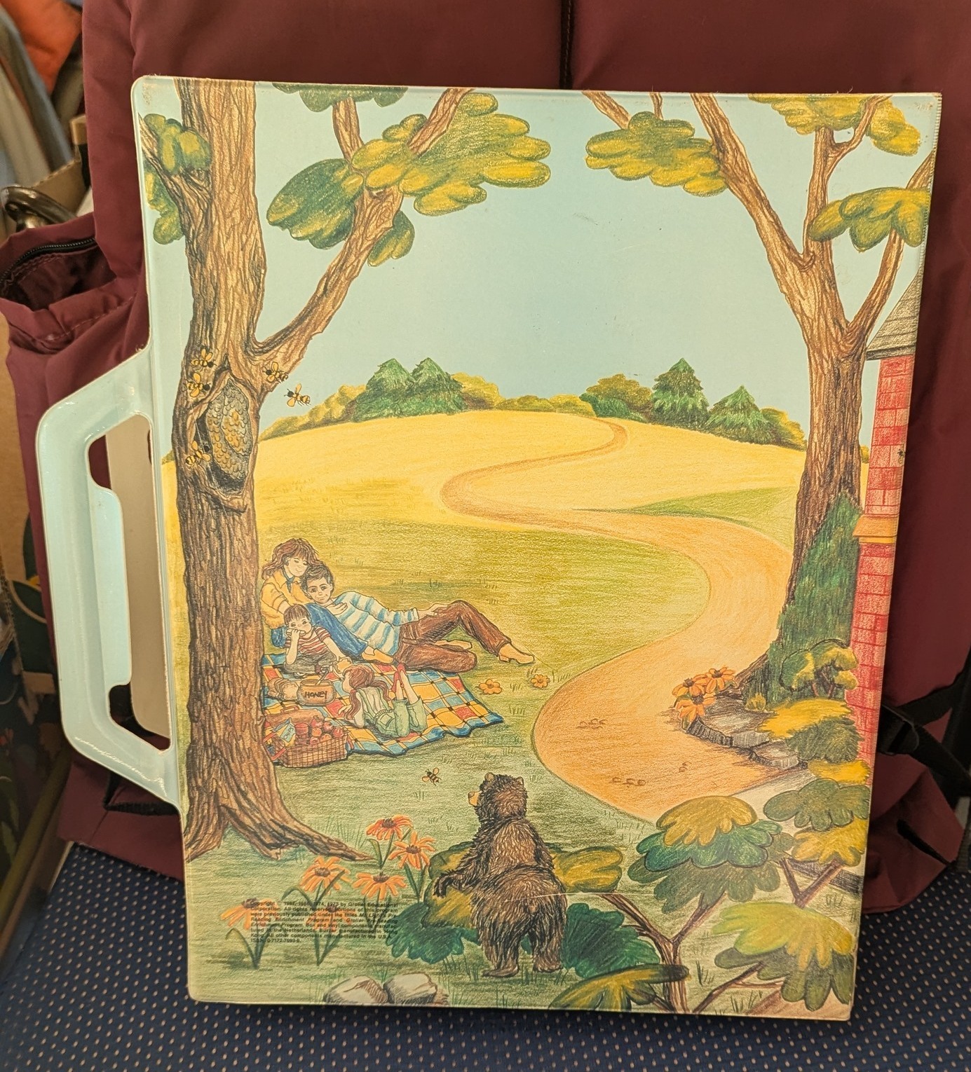 VINTAGE Getting Ready To Read 1-Reading Enrichment Program Grolier 1987