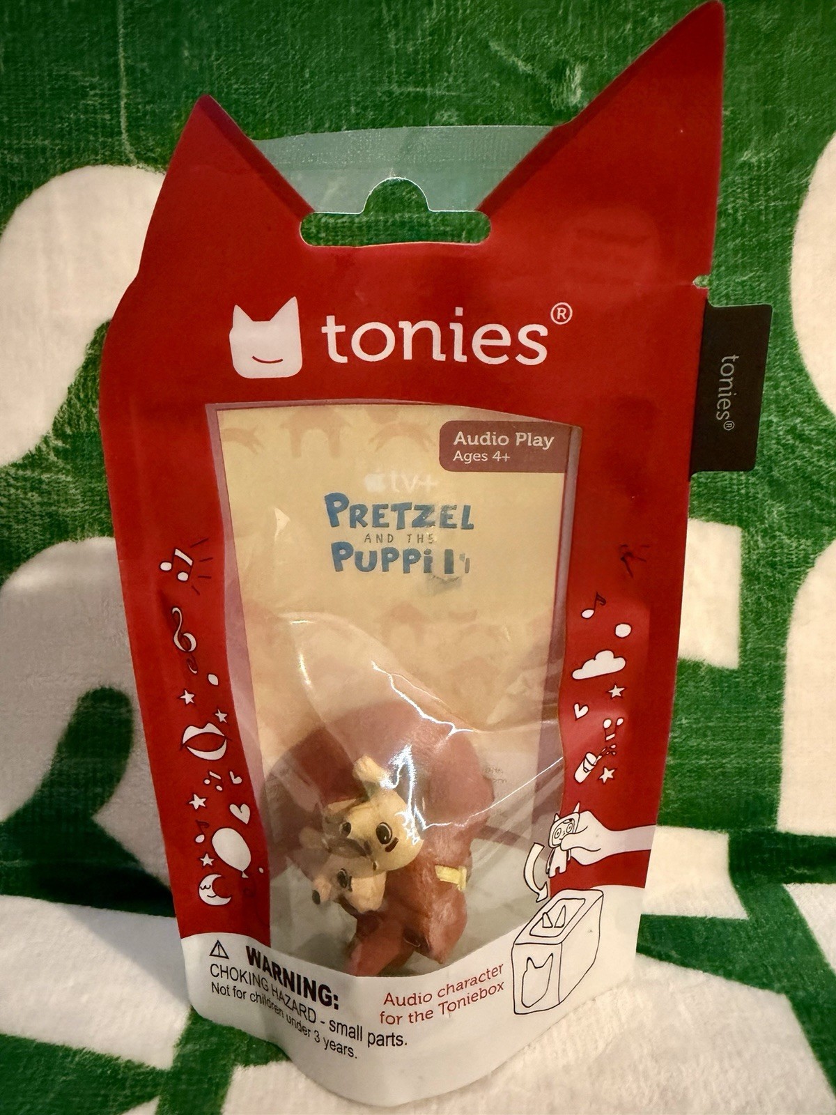 Tonies Character Figure Pretzel and the Puppies Story Song Music Toniebox Audio