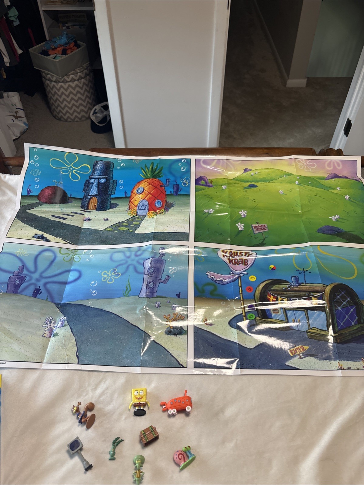 SpongeBob SquarePants My Busy Books 8 Figures & Playmat
