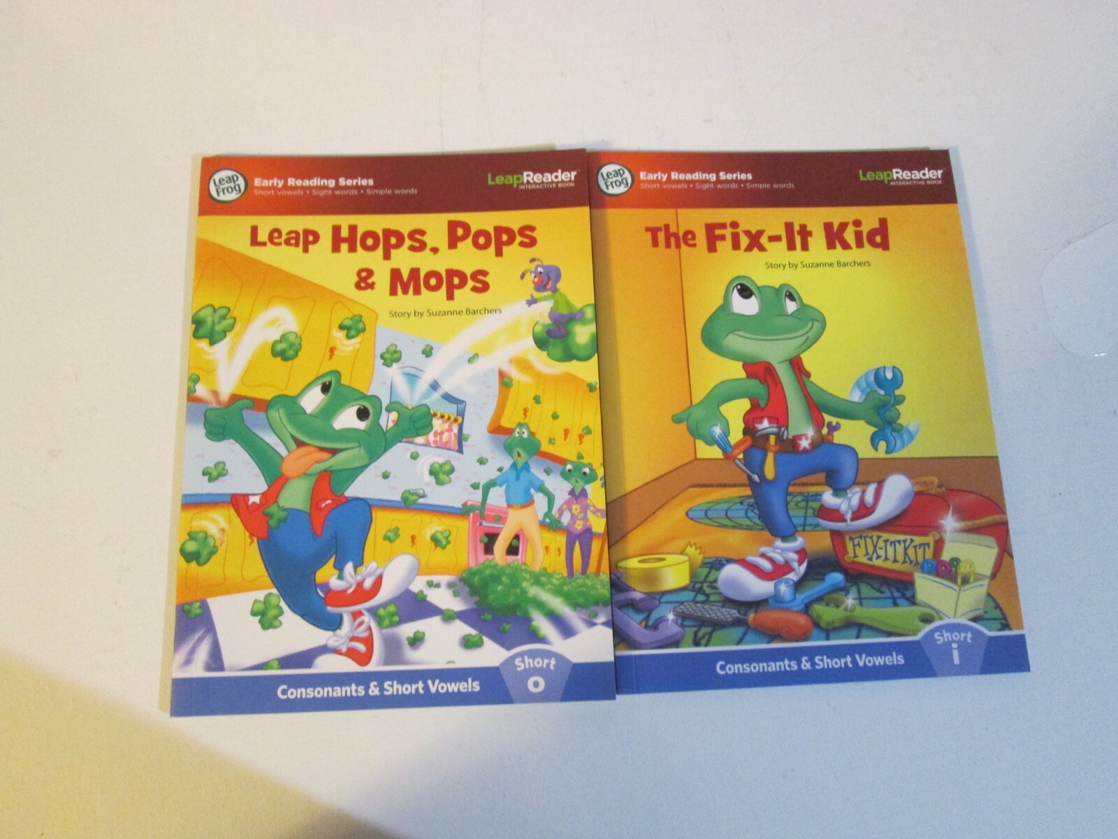 Leapfrog Tag System Learn To Read Book Set 1 Short Vowels 6 Books 4-7 Years NEW