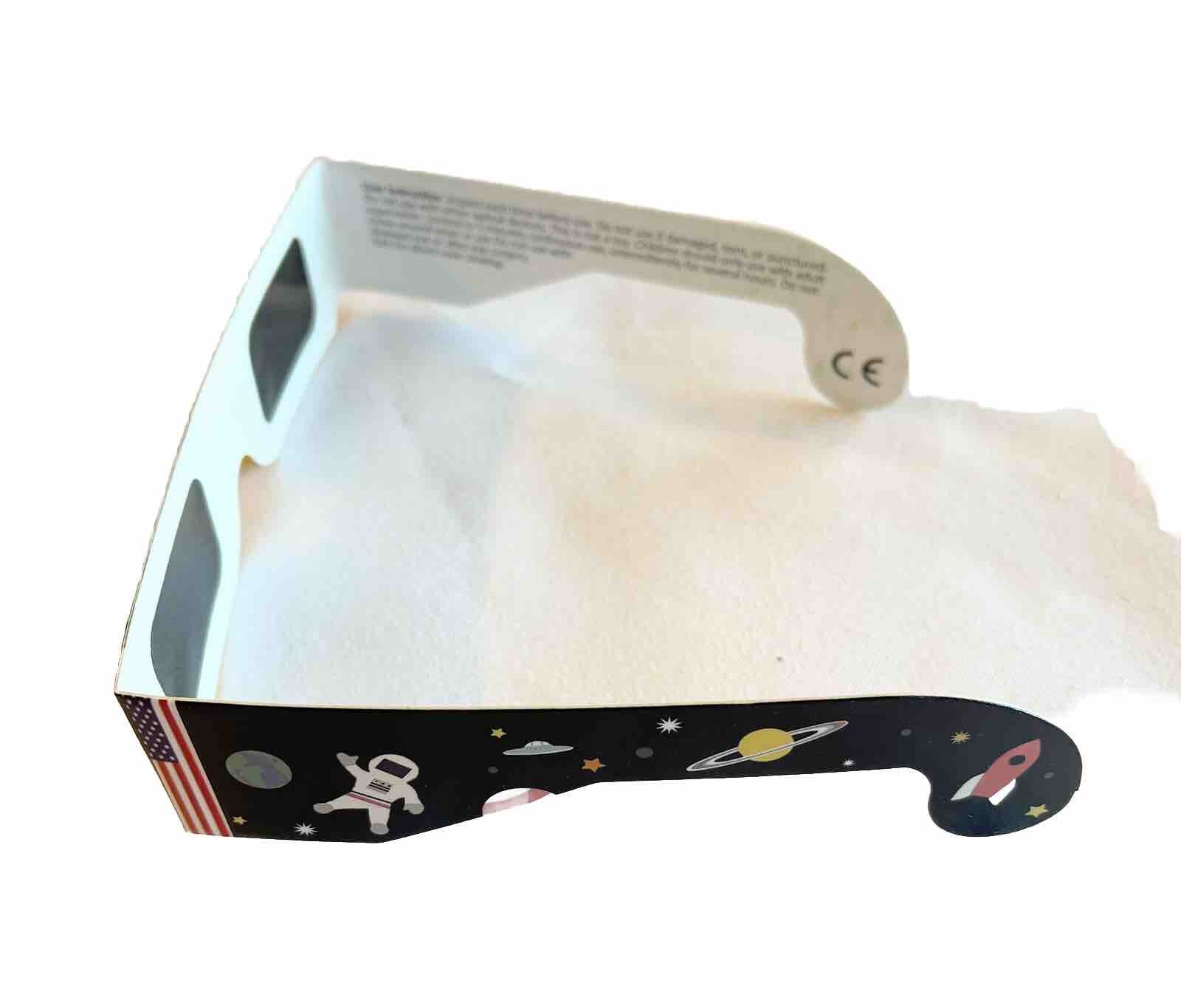 **FedEx 2 DayDelivery** (QTY 4) Solar Eclipse Glasses ISO & CE Certified Safe