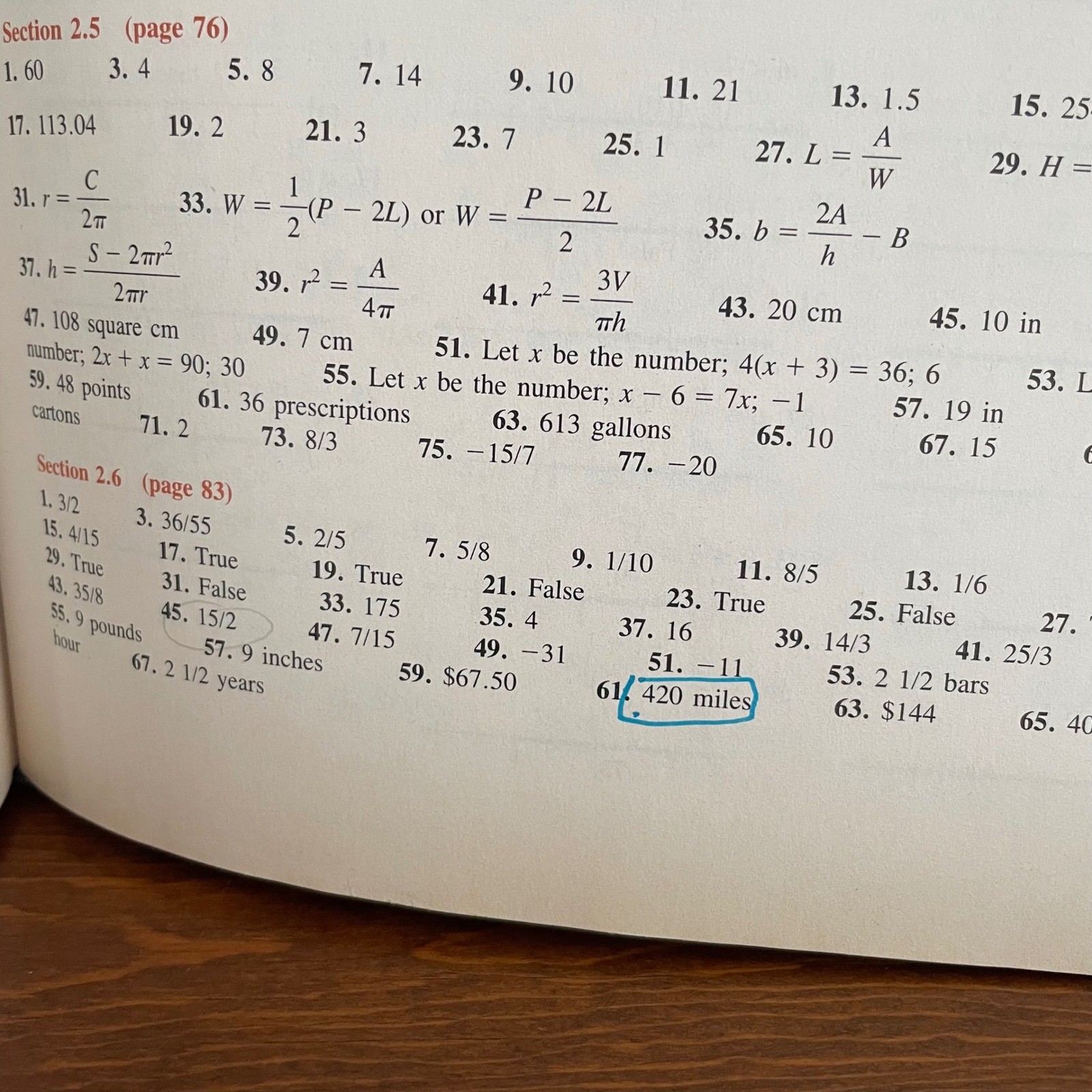 Lial / Miller Beginning Algebra 4th Edition 1984 School Study Math USA