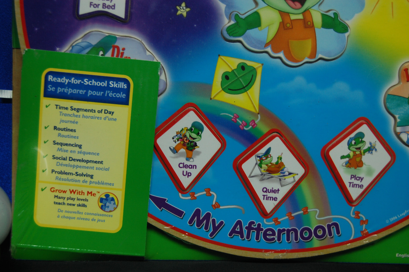 LEAPFROG MY DAY WITH TAD WOOD PUZZLE – Ready For School Skills- New/Sealed