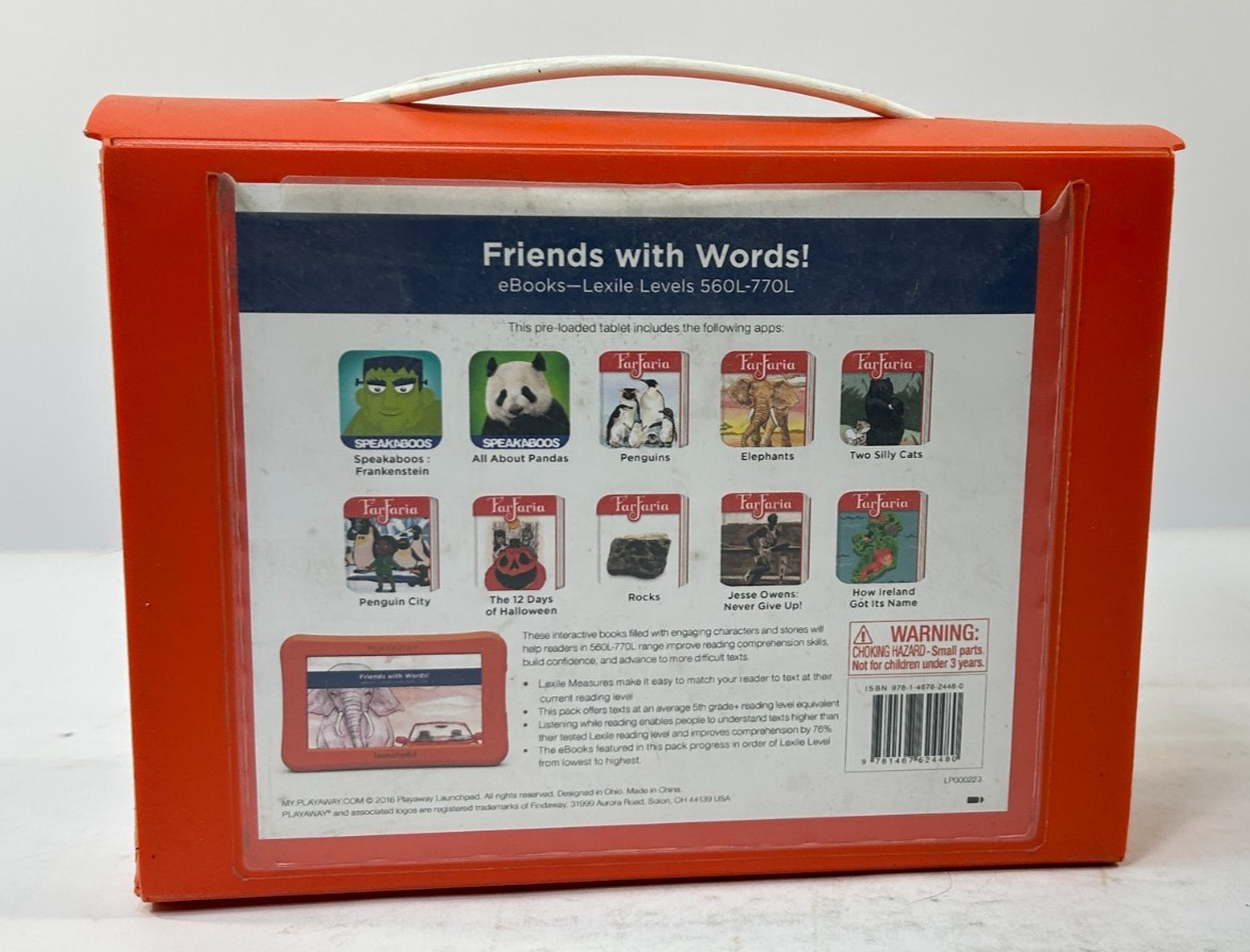 PlayAway Launchpad – Friends with Words! 560L-770L