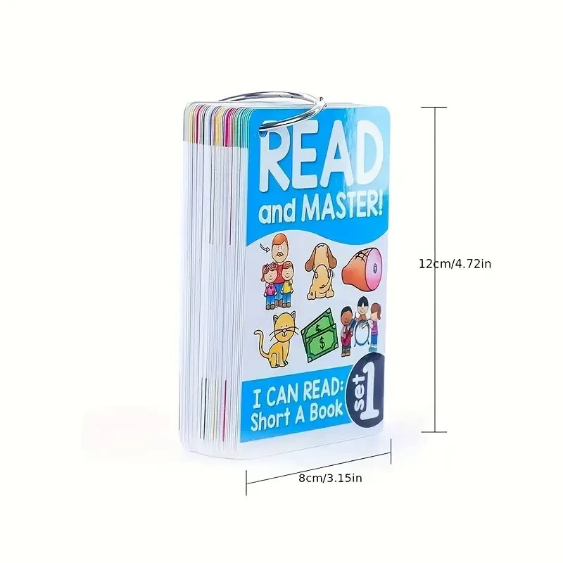 112 Phonics Flashcards for Youngsters – 67 Waterproof, Durable English Learning