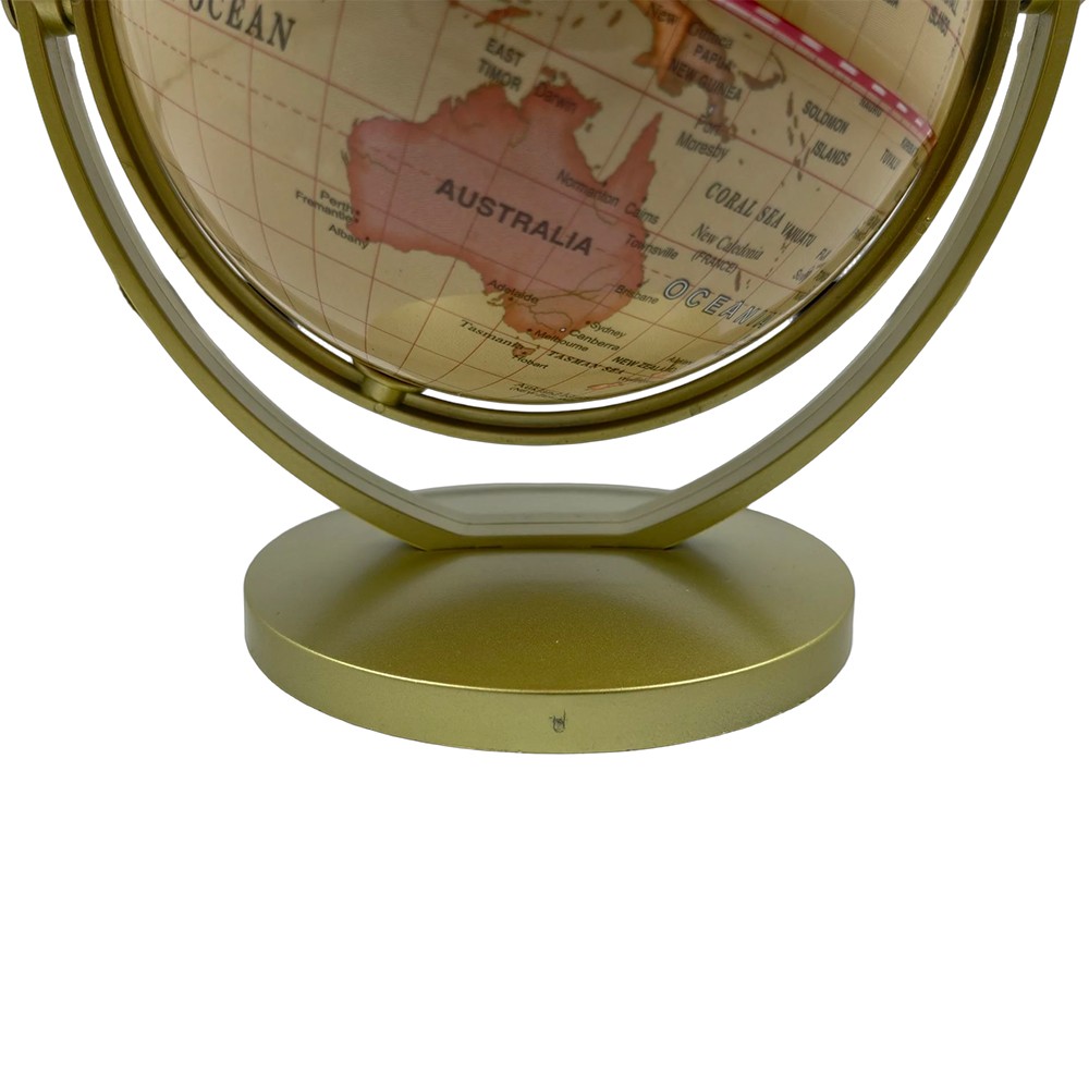 720° WORLD GLOBE EARTH Map Rotating Geography Ocean Classroom Learning Desktop