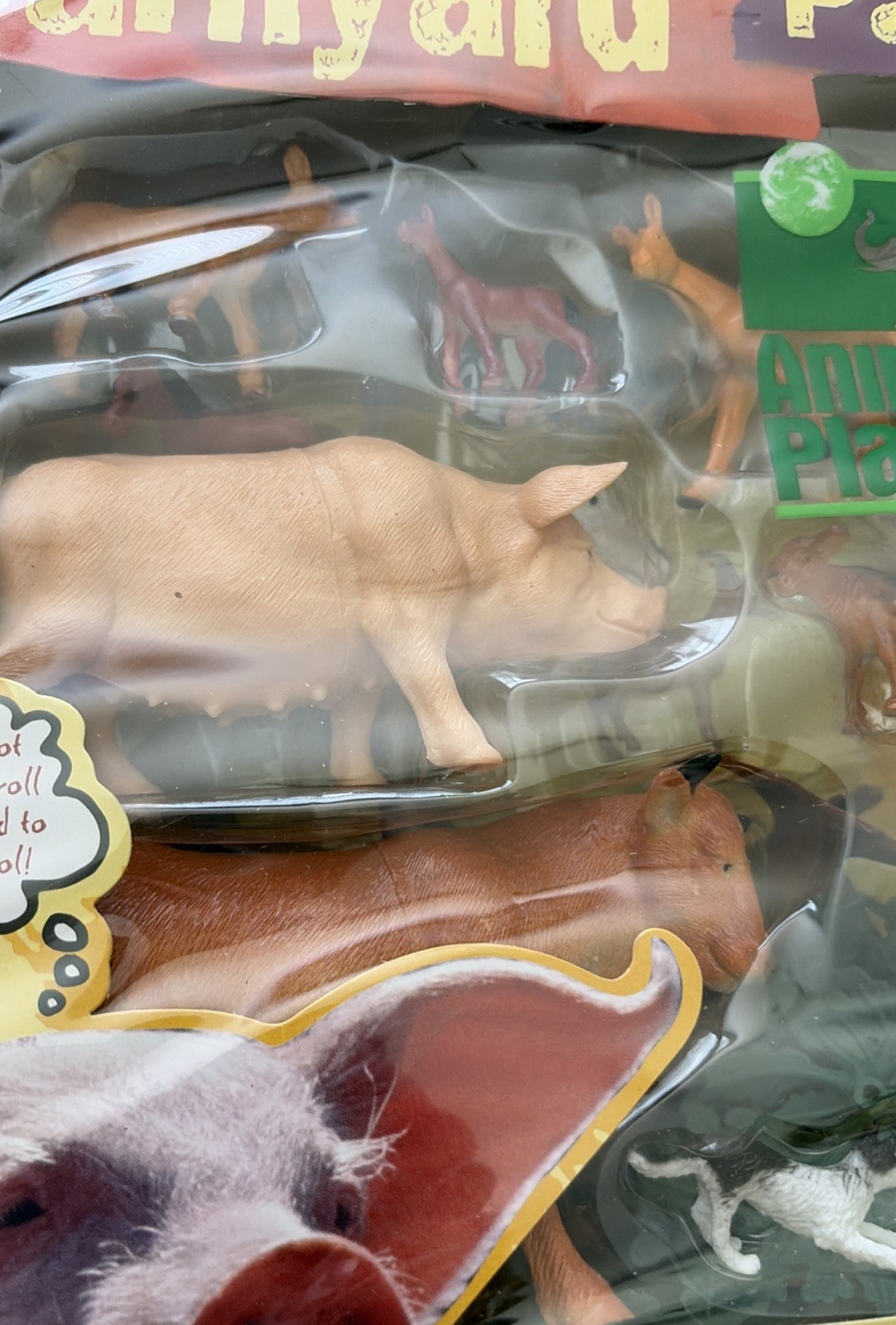 VINTAGE 2003 Animal Planet BARNYARD ANIMAL PARTY Complete New Unopened Set