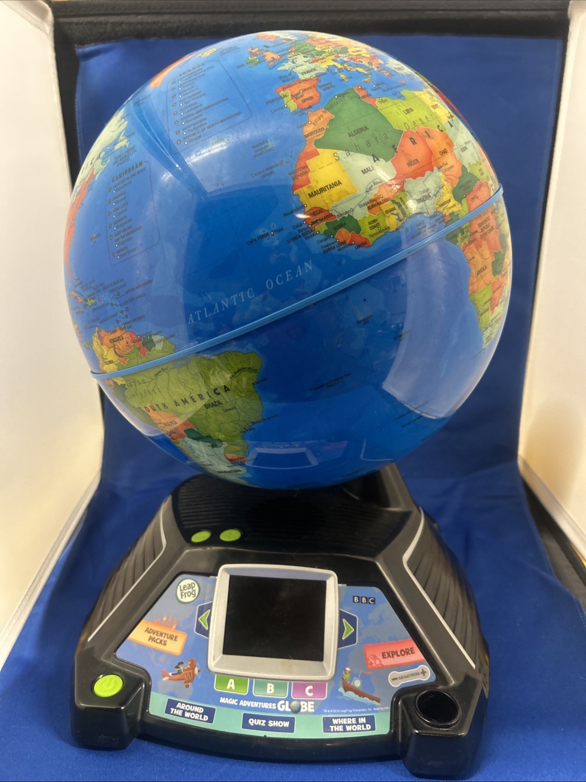 LeapFrog Magic Adventures Globe 2.8″ Video Screen BBC Videos & Games Working