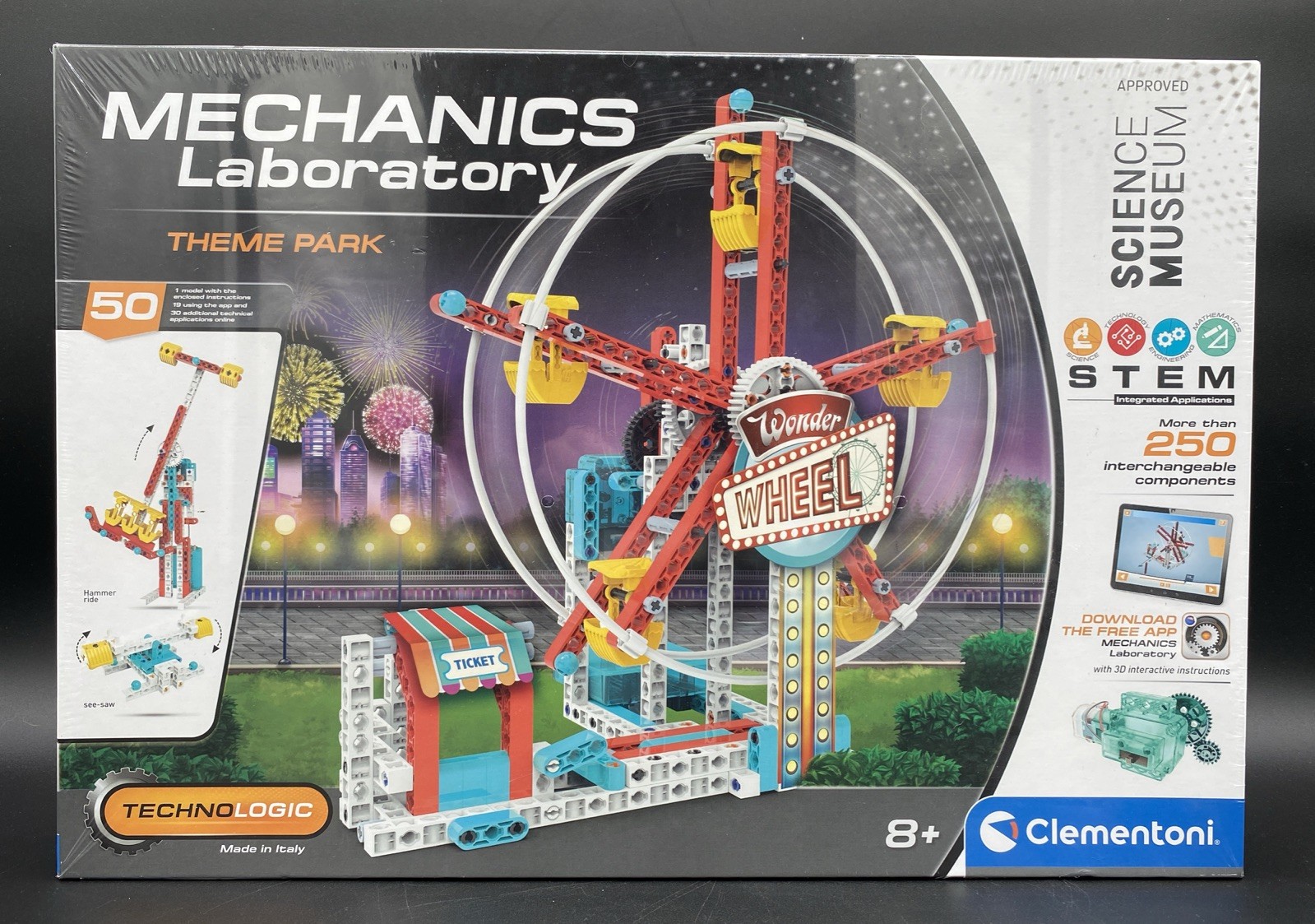 Clementoni Mechanics Theme Park Science Museum S•T•E•M• New Sealed