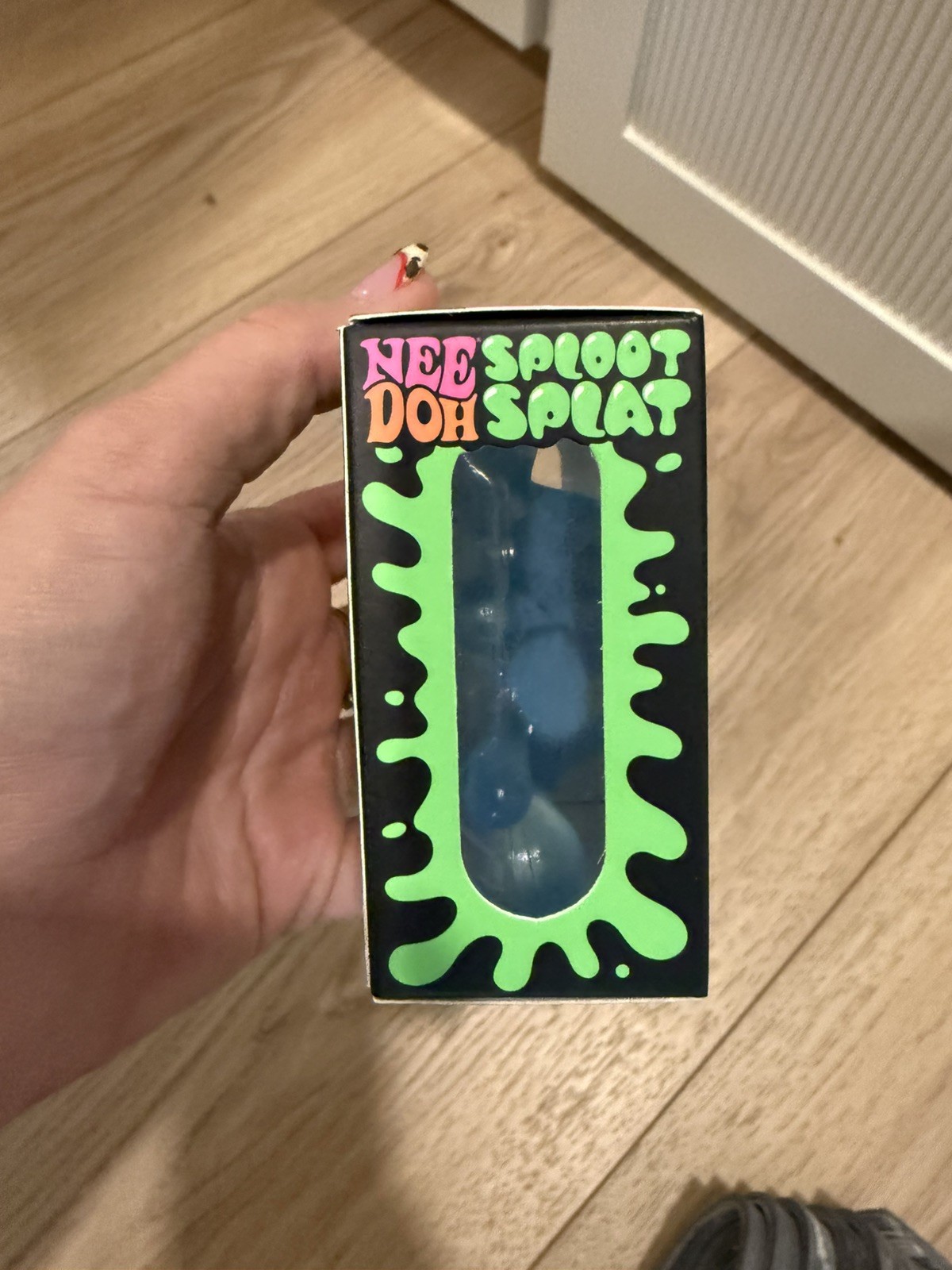 NeeDoh SPLOOT SPLAT, Nee Doh Splatter Fidget, Nee-doh Sploot Splat Squishy BLUE