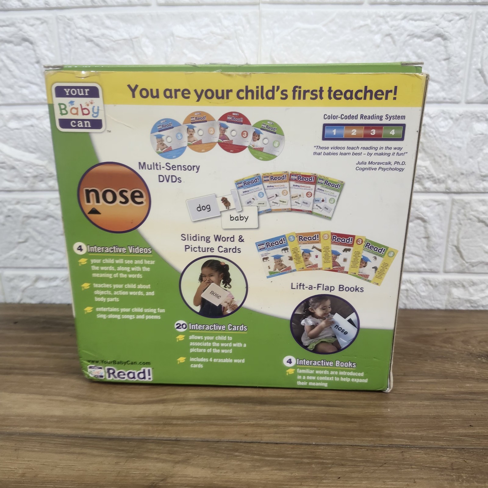 Your Baby Can Read Early Language Development System Ages 3 Mos-5 Yrs Dr. Titzer